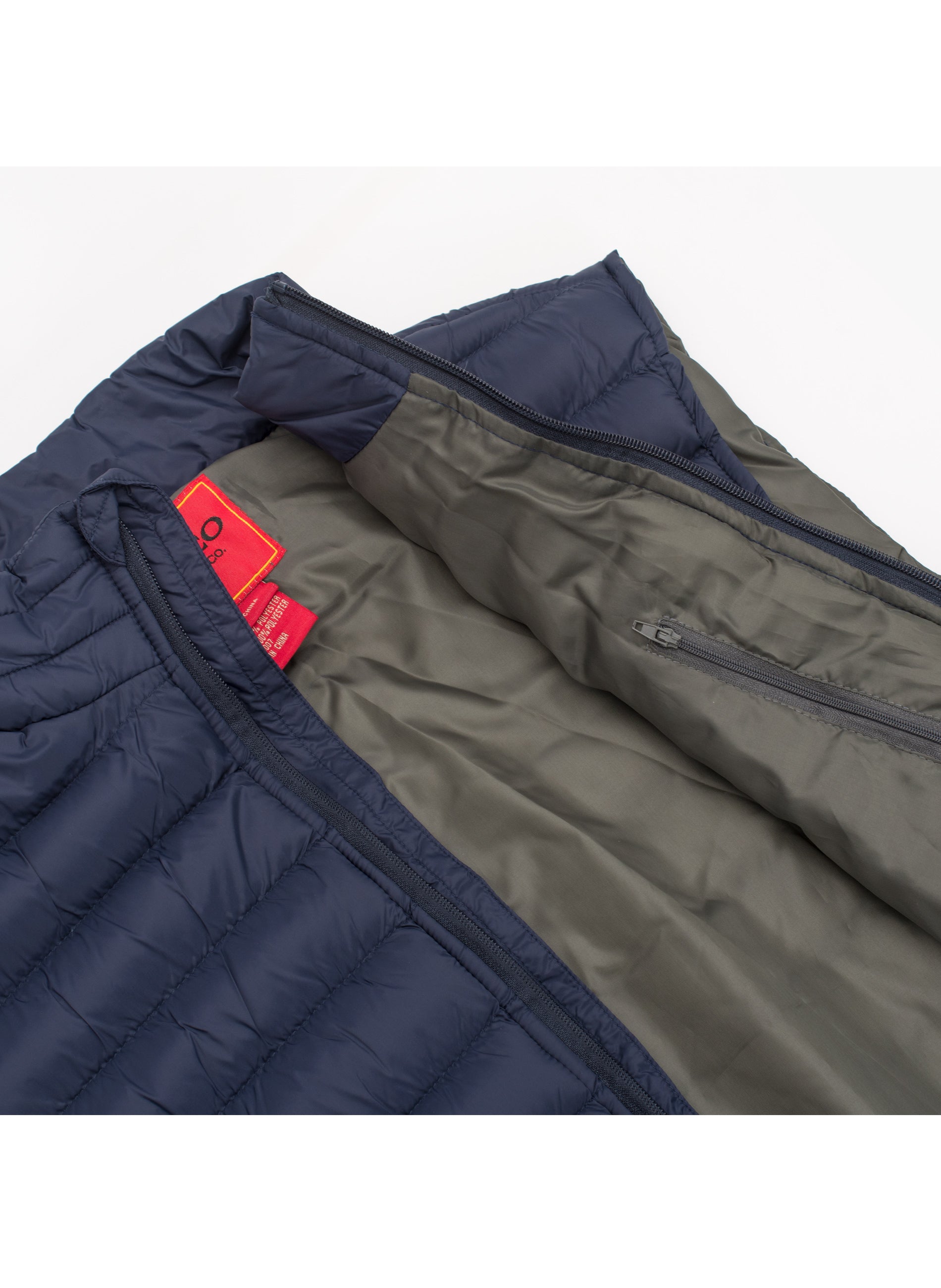 Men's Puffer Workwear/Streetwear Sleeveless Vest-NV640-NAVY/GRY - Rodeo Clothing wholesale 
