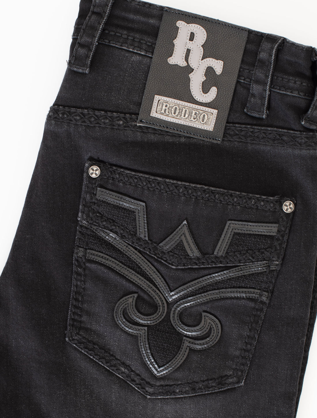 MEN'S COTTON/SPANDEX STRETCH FANCY SLIM STRAIGHT JEANS-RP500-511 - Rodeo Clothing wholesale 
