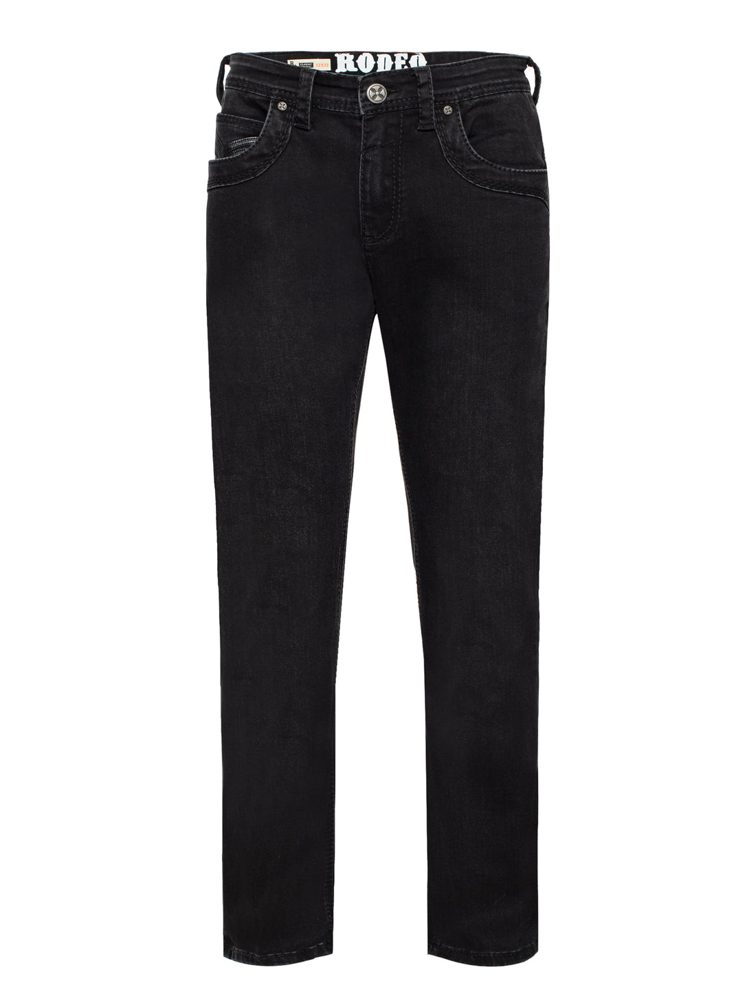 MEN'S COTTON/SPANDEX STRETCH FANCY SLIM STRAIGHT JEANS-RP500-511 - Rodeo Clothing wholesale 