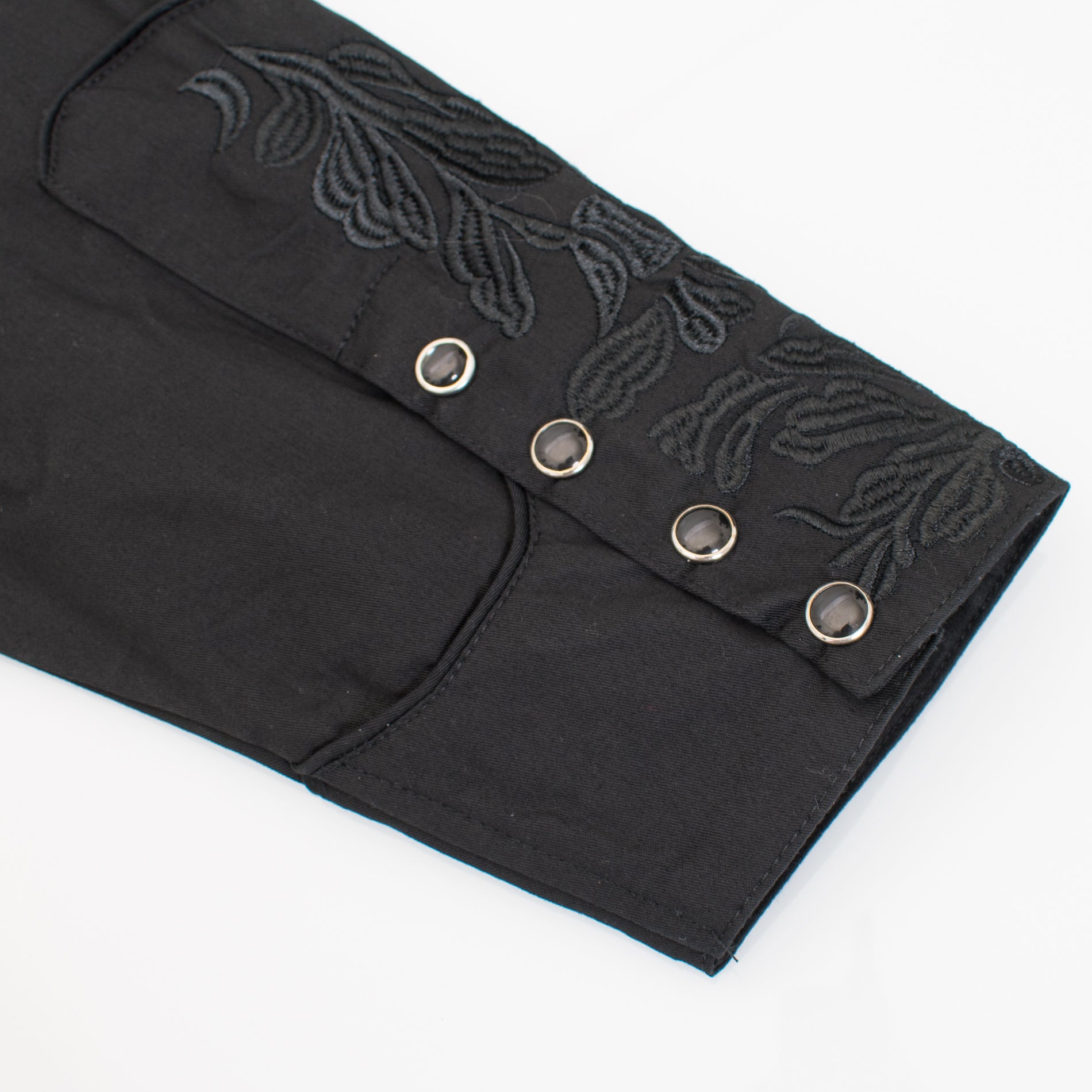 Men's Western Cowboy Embroidery Shirt-PS500L-565 - Rodeo Clothing wholesale 