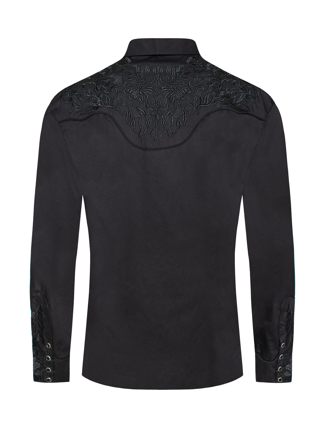 Men's Western Cowboy Embroidery Shirt-PS500L-565 - Rodeo Clothing wholesale 