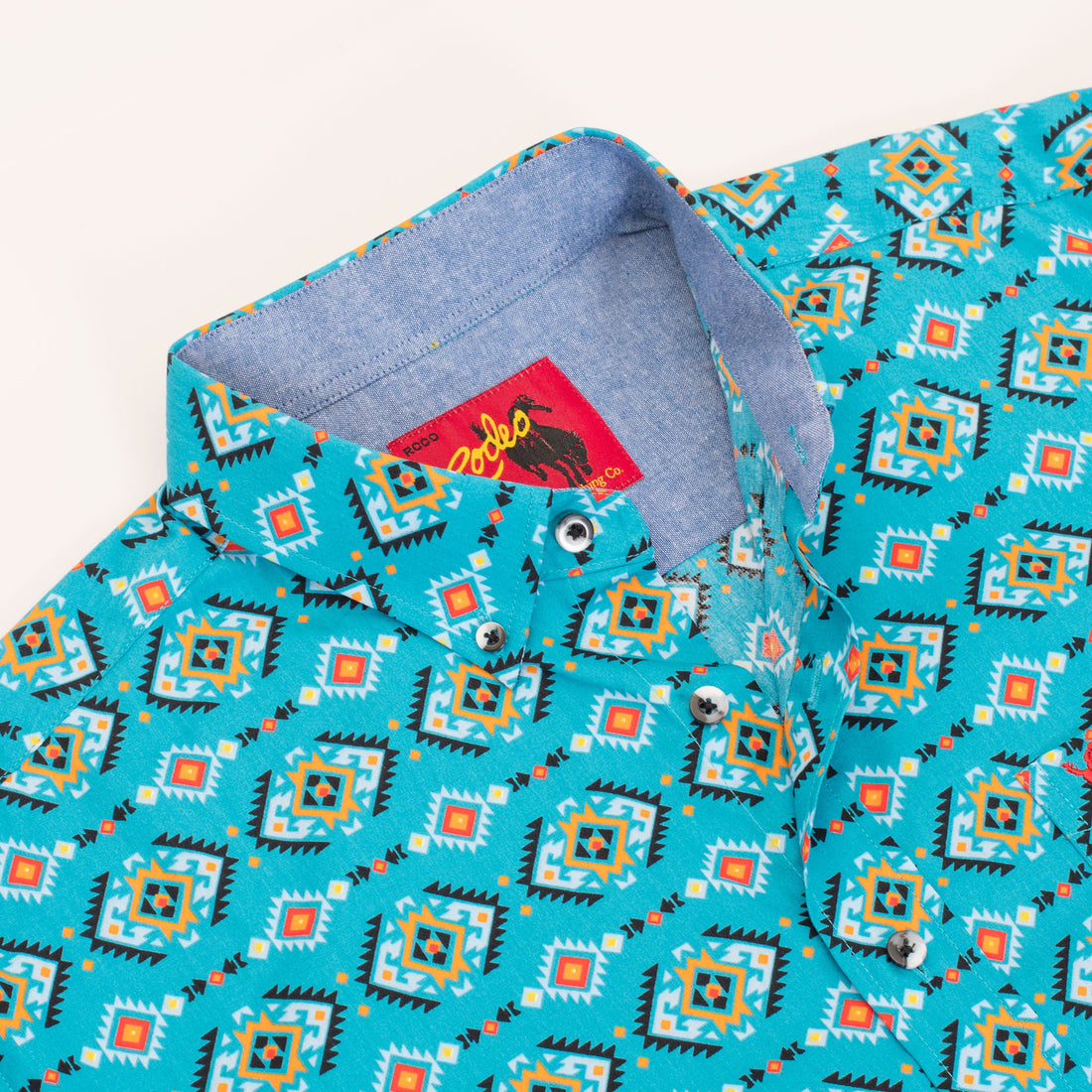 MEN'S 100% COTTON POPLIN PRINT SHIRTS-PS300L-3011 - Rodeo Clothing wholesale 
