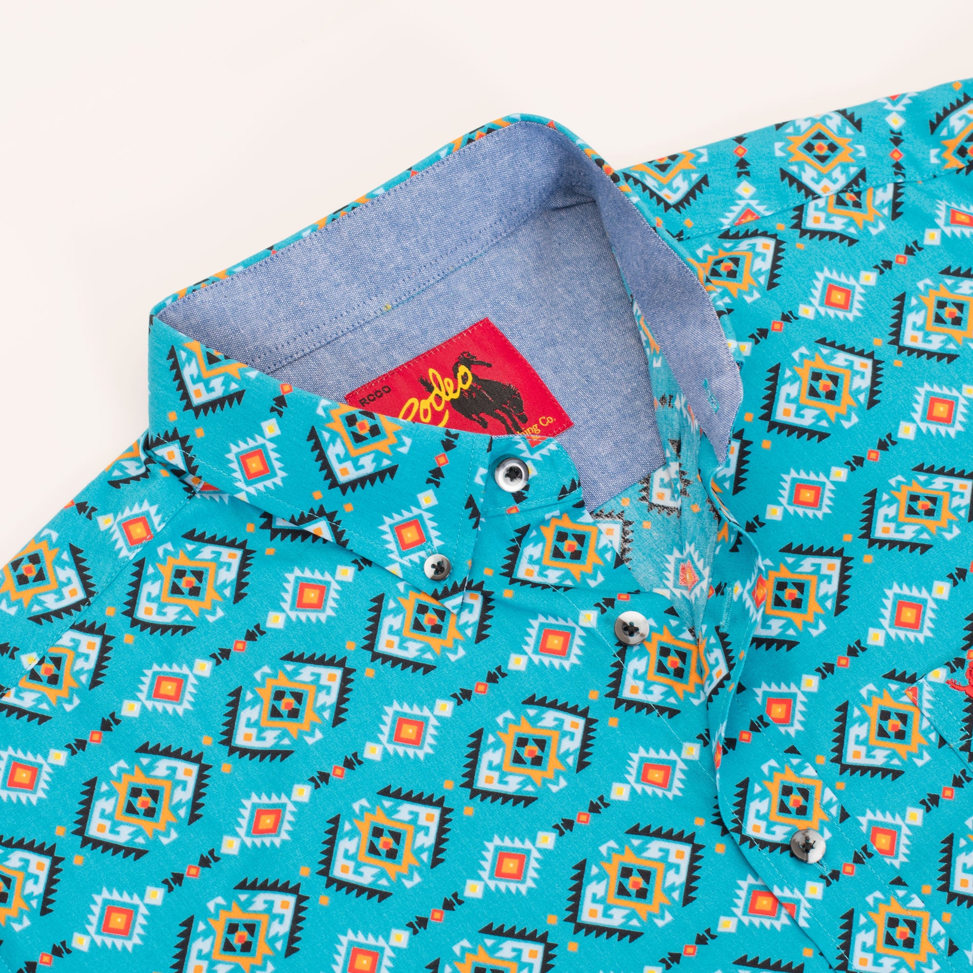 MEN'S 100% COTTON POPLIN PRINT SHIRTS-PS300L-3011 - Rodeo Clothing wholesale 