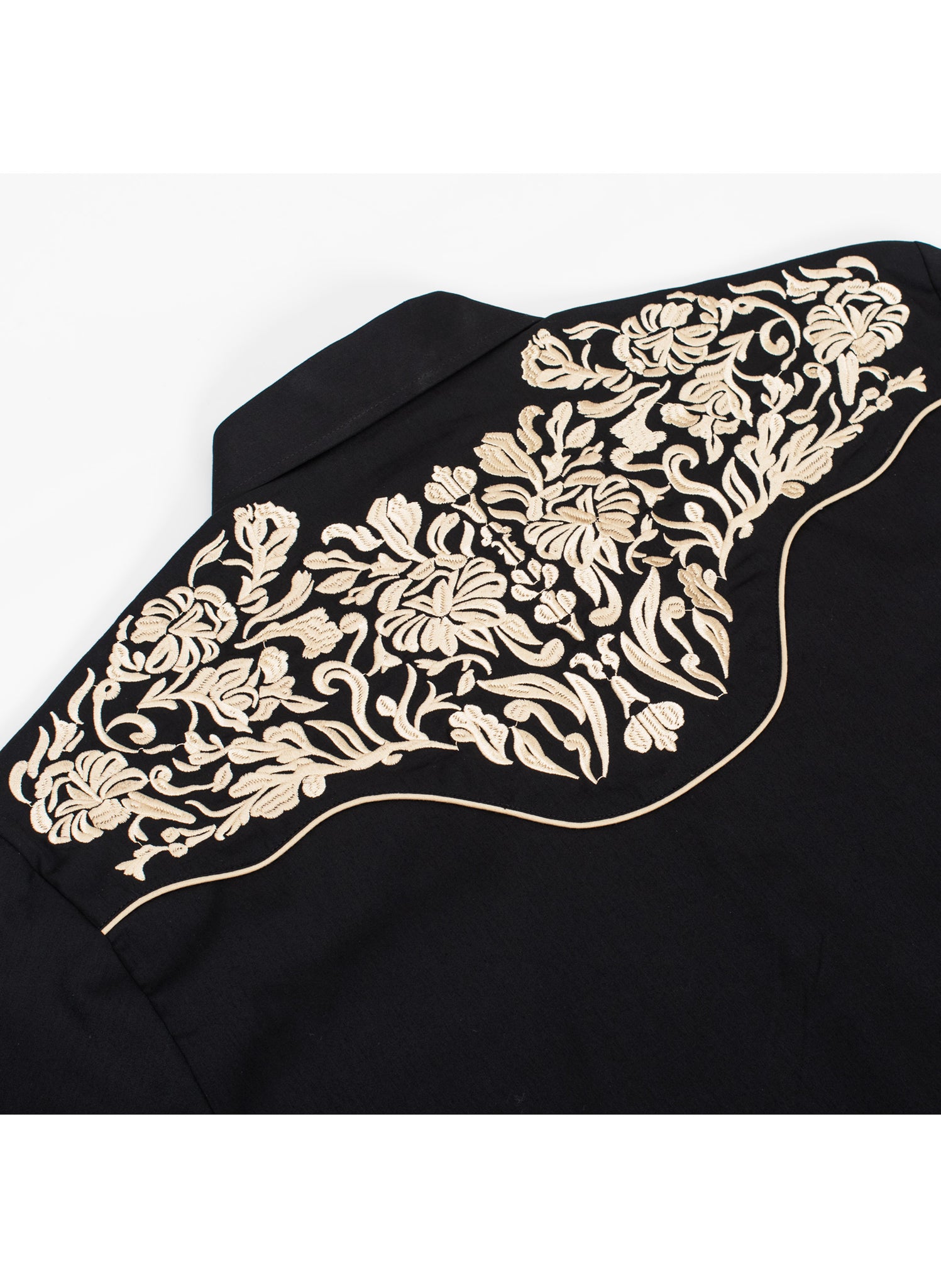 Men's Western Cowboy Embroidery Shirt-PS500L-EC-544