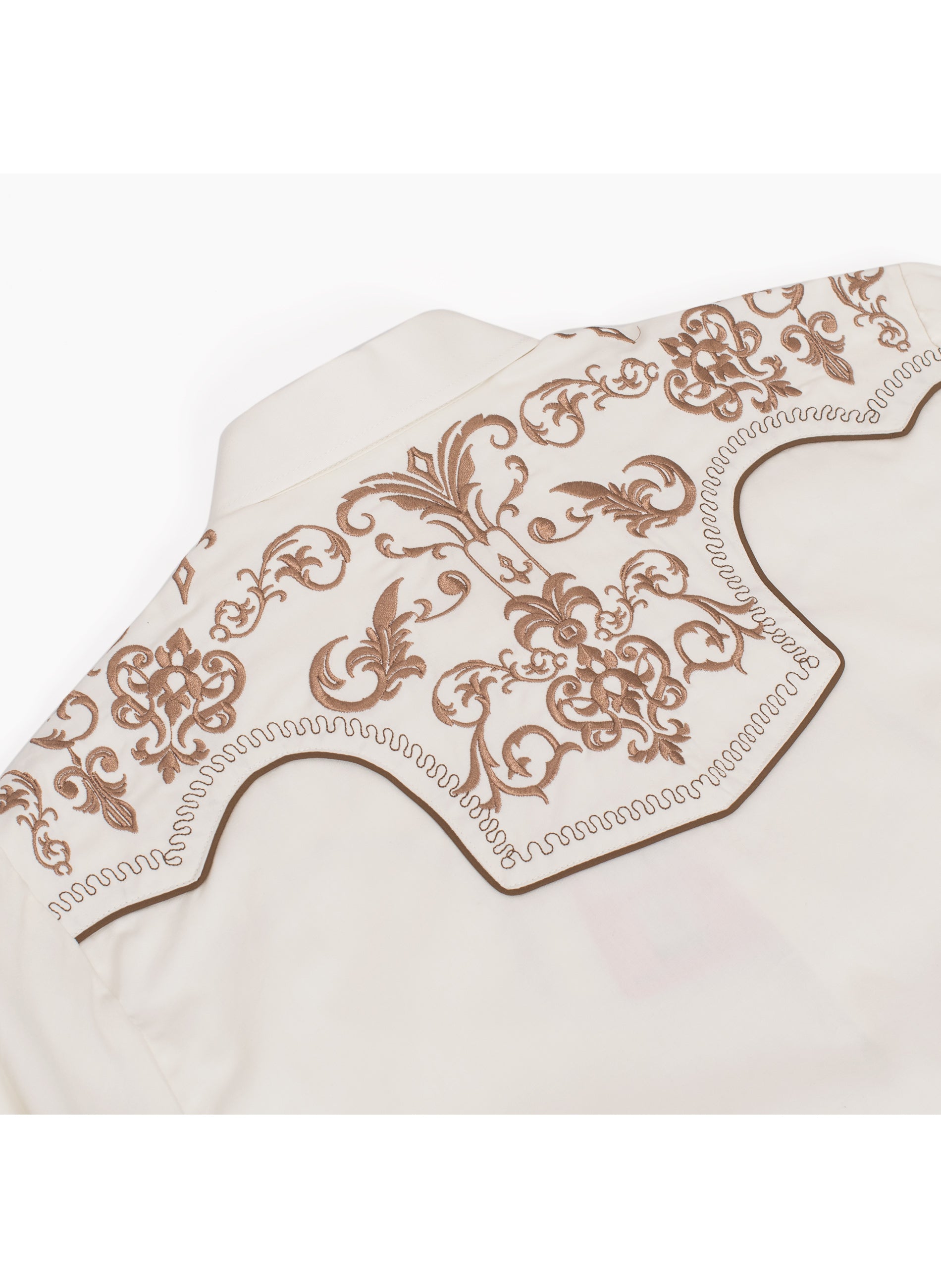Men's Western Cowboy Embroidery Shirt-PS500L-EC-584