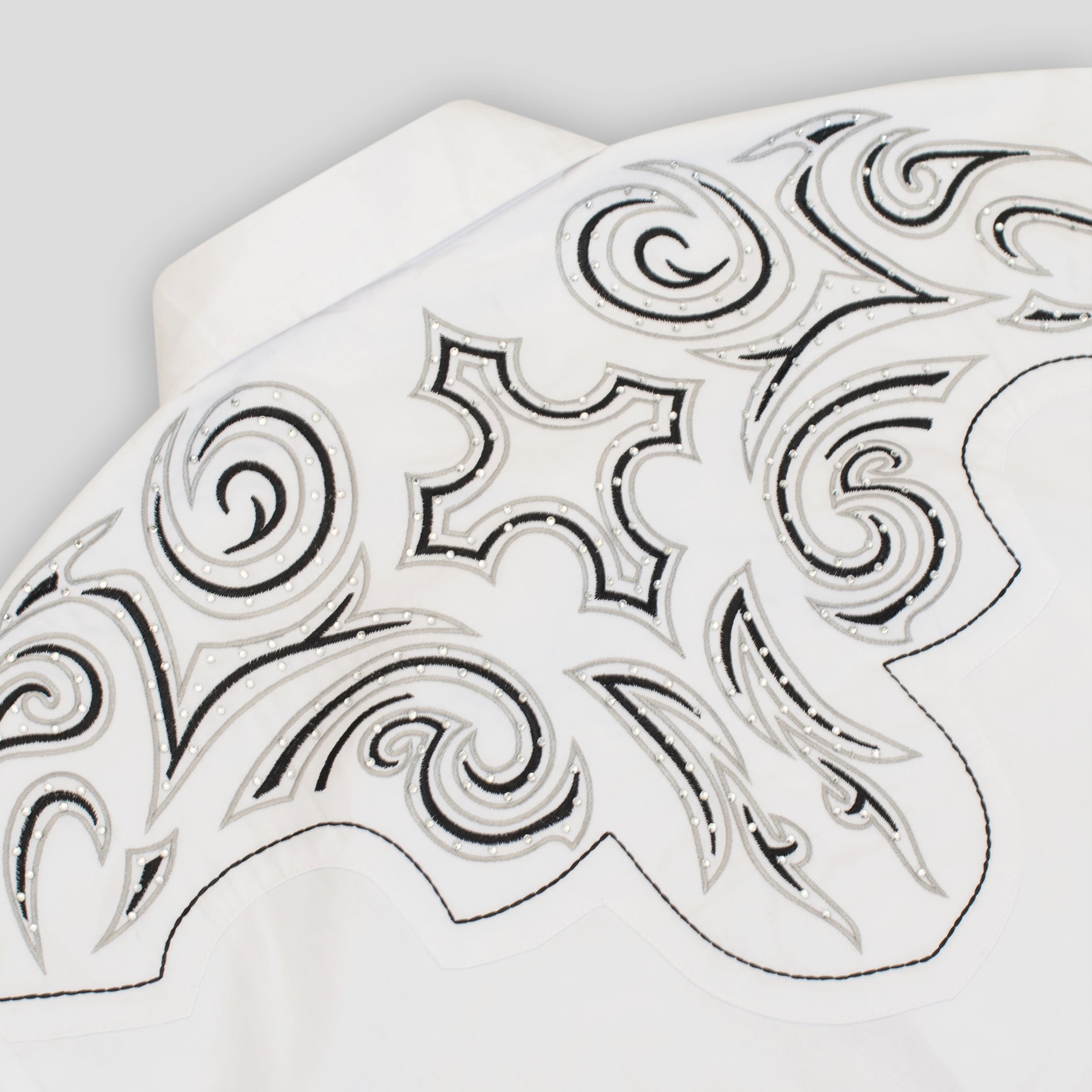 Men's Western Cowboy Embroidery Shirt-PS500D-1012 - Rodeo Clothing wholesale 