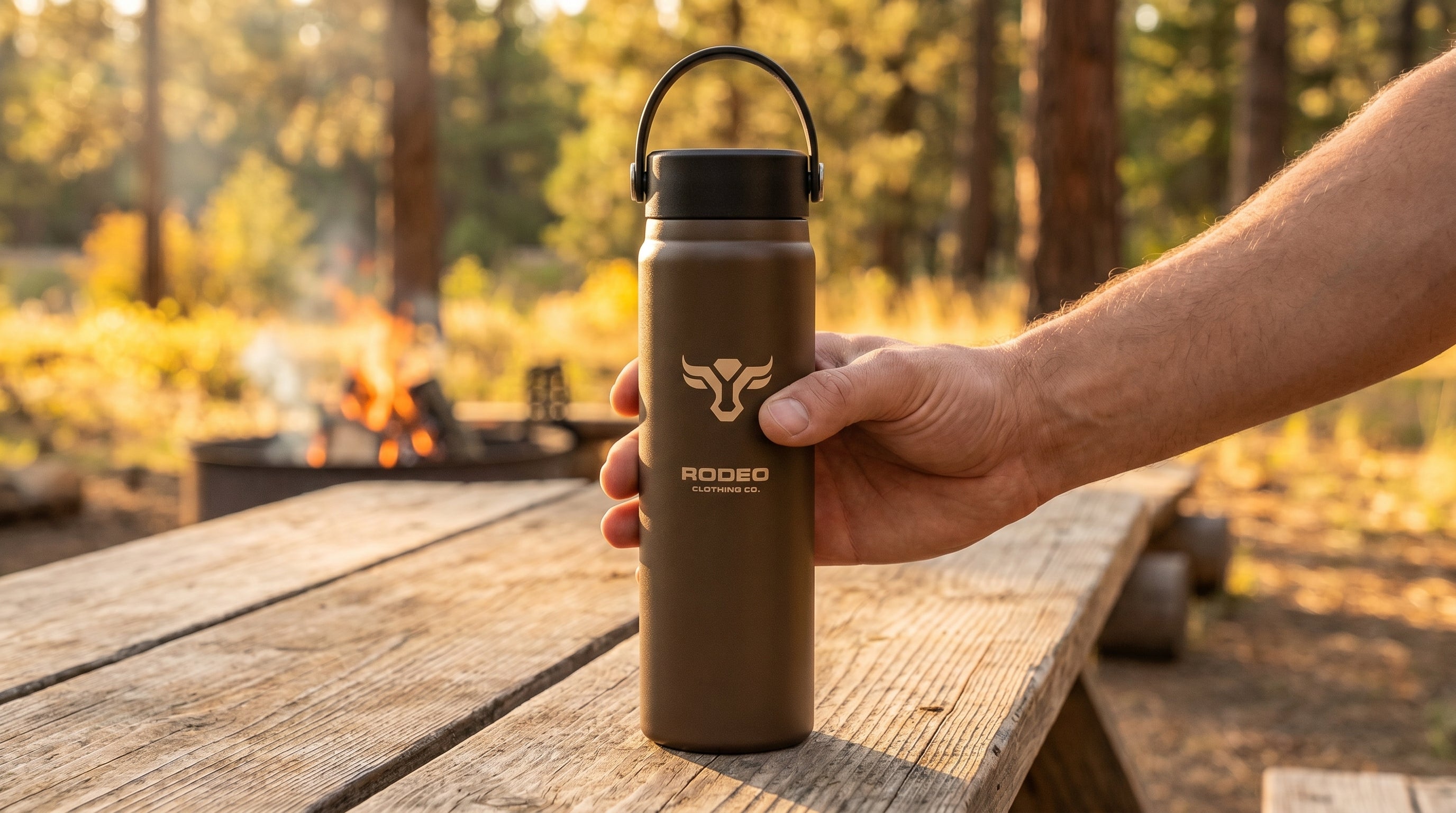 Rodeo Clothing Insulated Stainless Steel Water Bottle – WB100