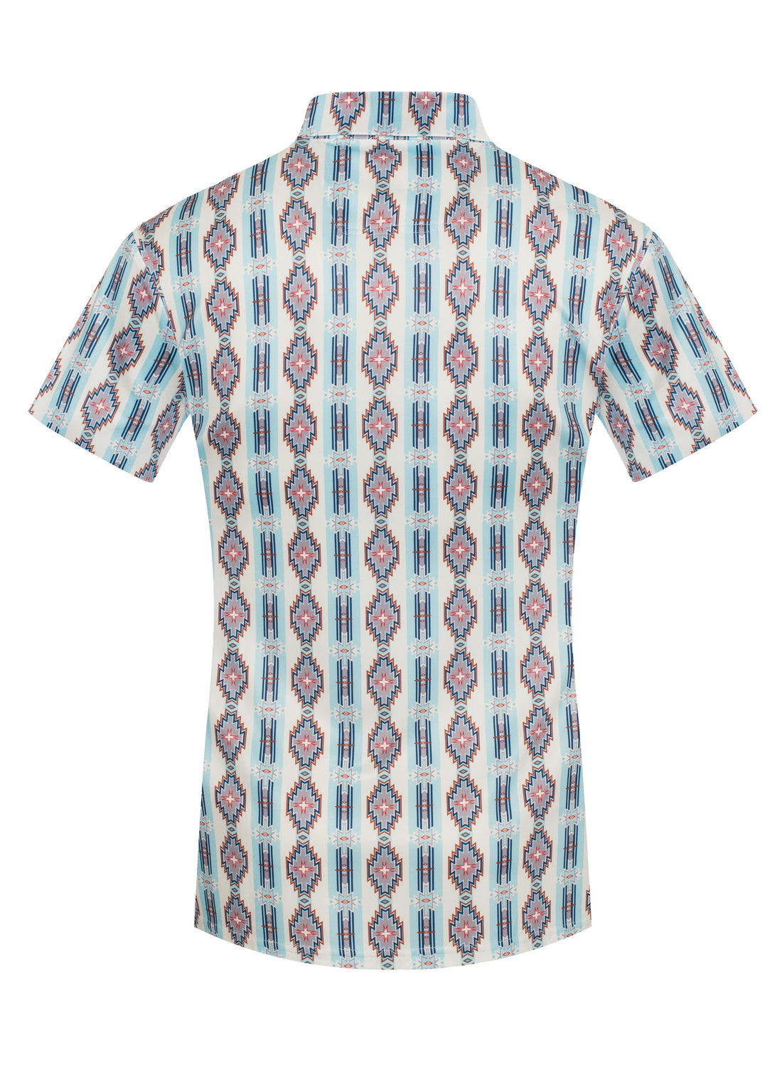 Men's Short Sleeve Modal Printed Polo Shirt – RS200-1067