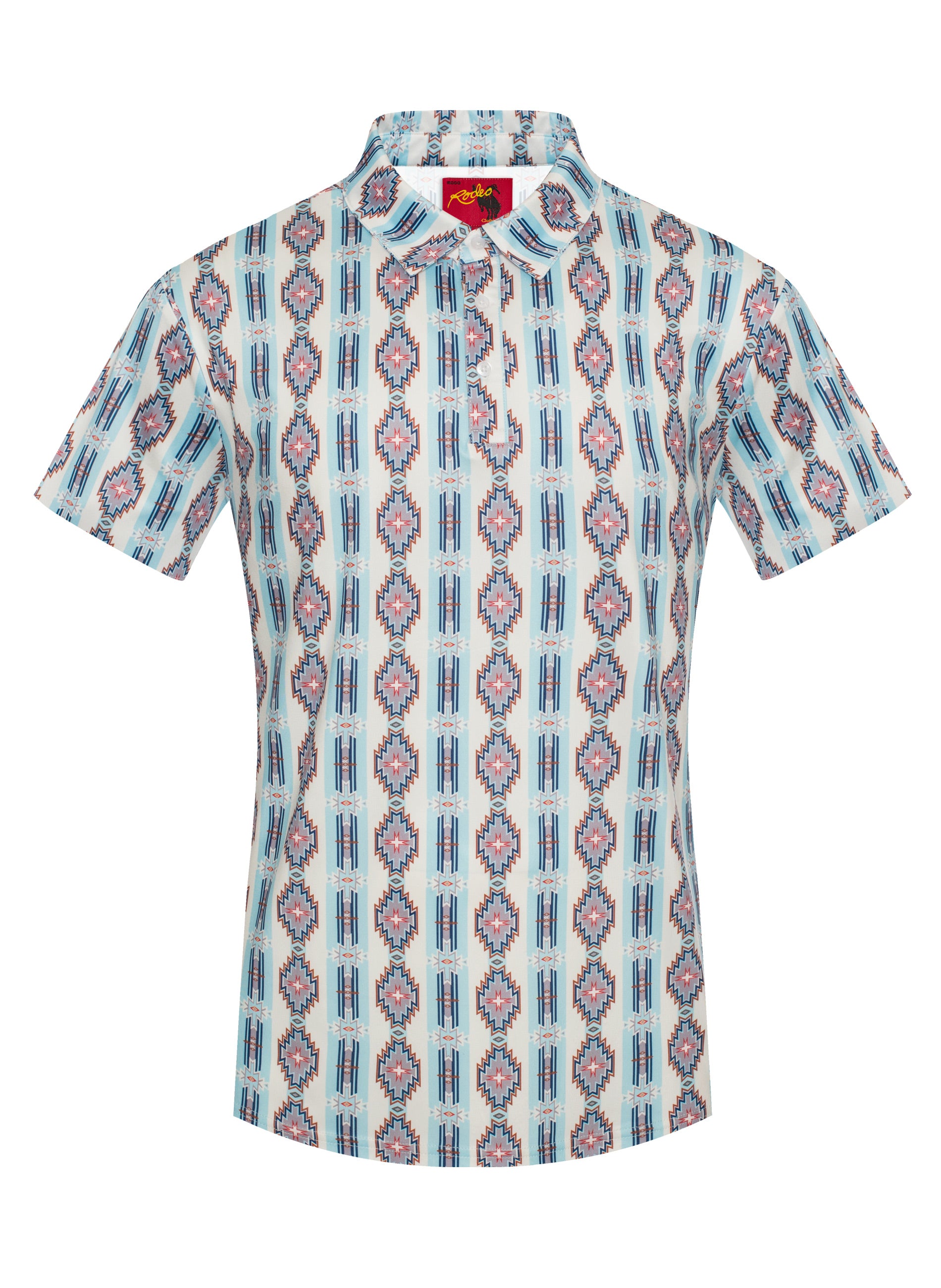 Men's Short Sleeve Modal Printed Polo Shirt – RS200-1067