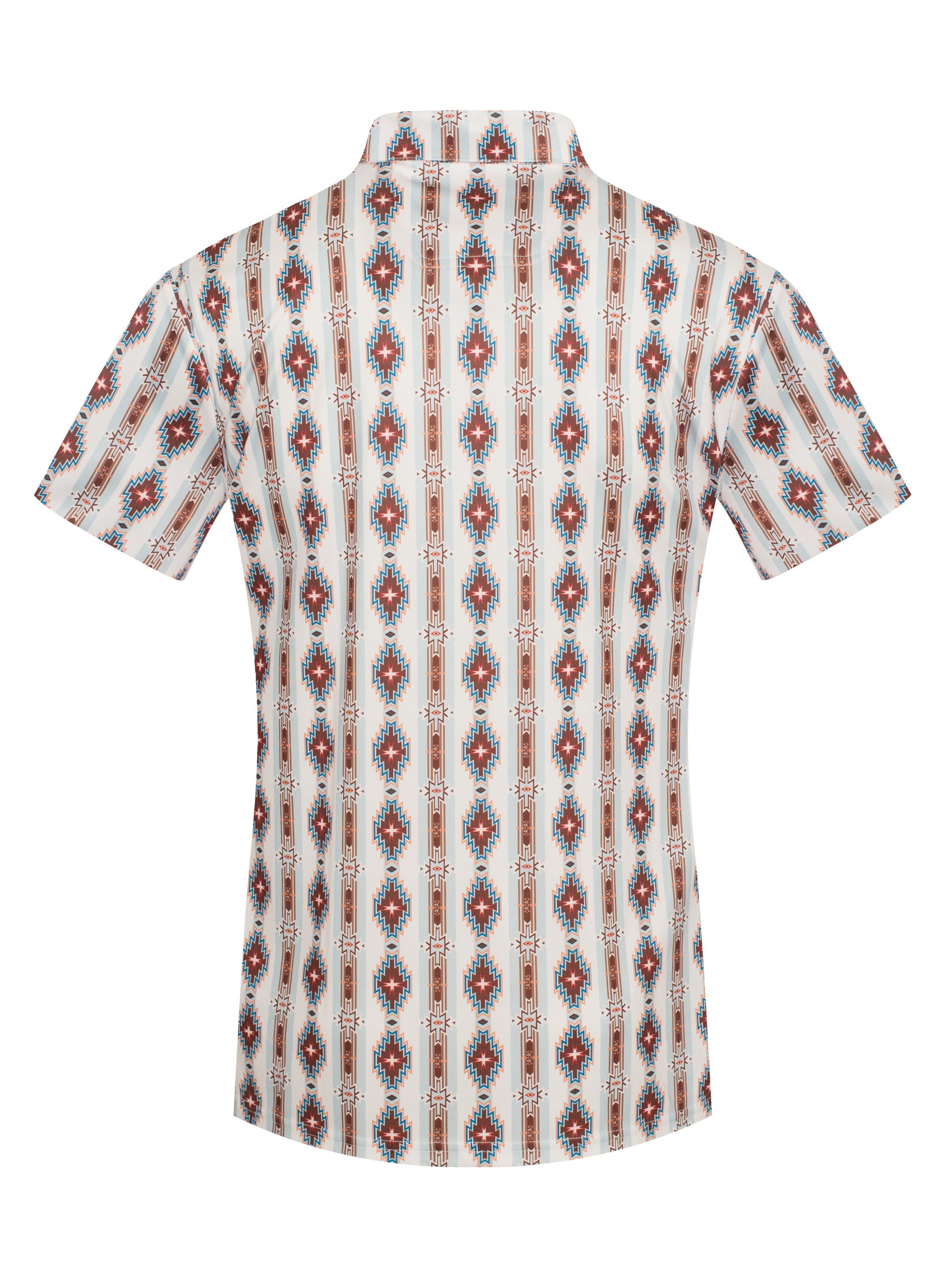 Men's Short Sleeve Modal Printed Polo Shirt – RS200-1068