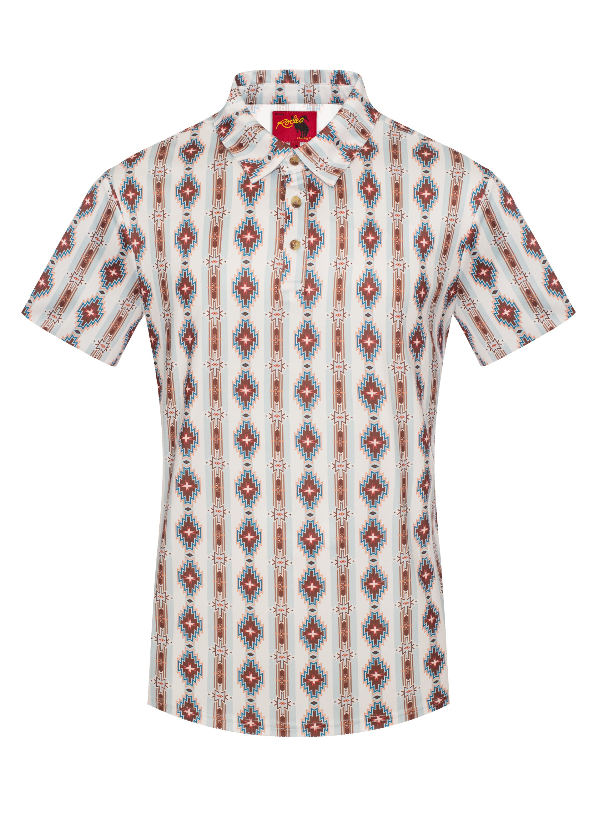 Men's Short Sleeve Modal Printed Polo Shirt – RS200-1068