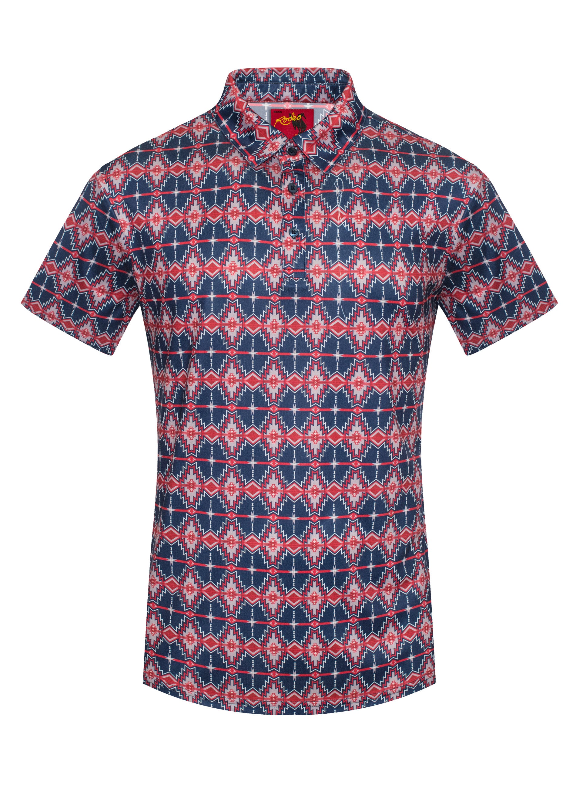 Men's Short Sleeve Modal Printed Polo Shirt – RS200-1070