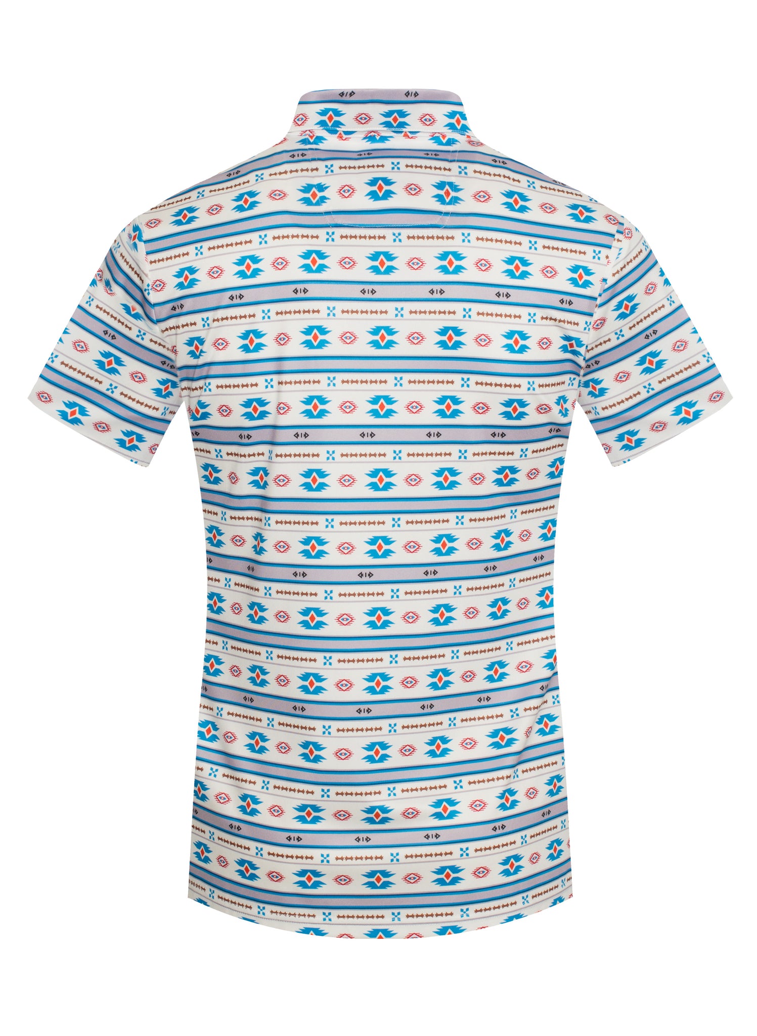 Men's Short Sleeve Modal Printed Polo Shirt – RS200-1071