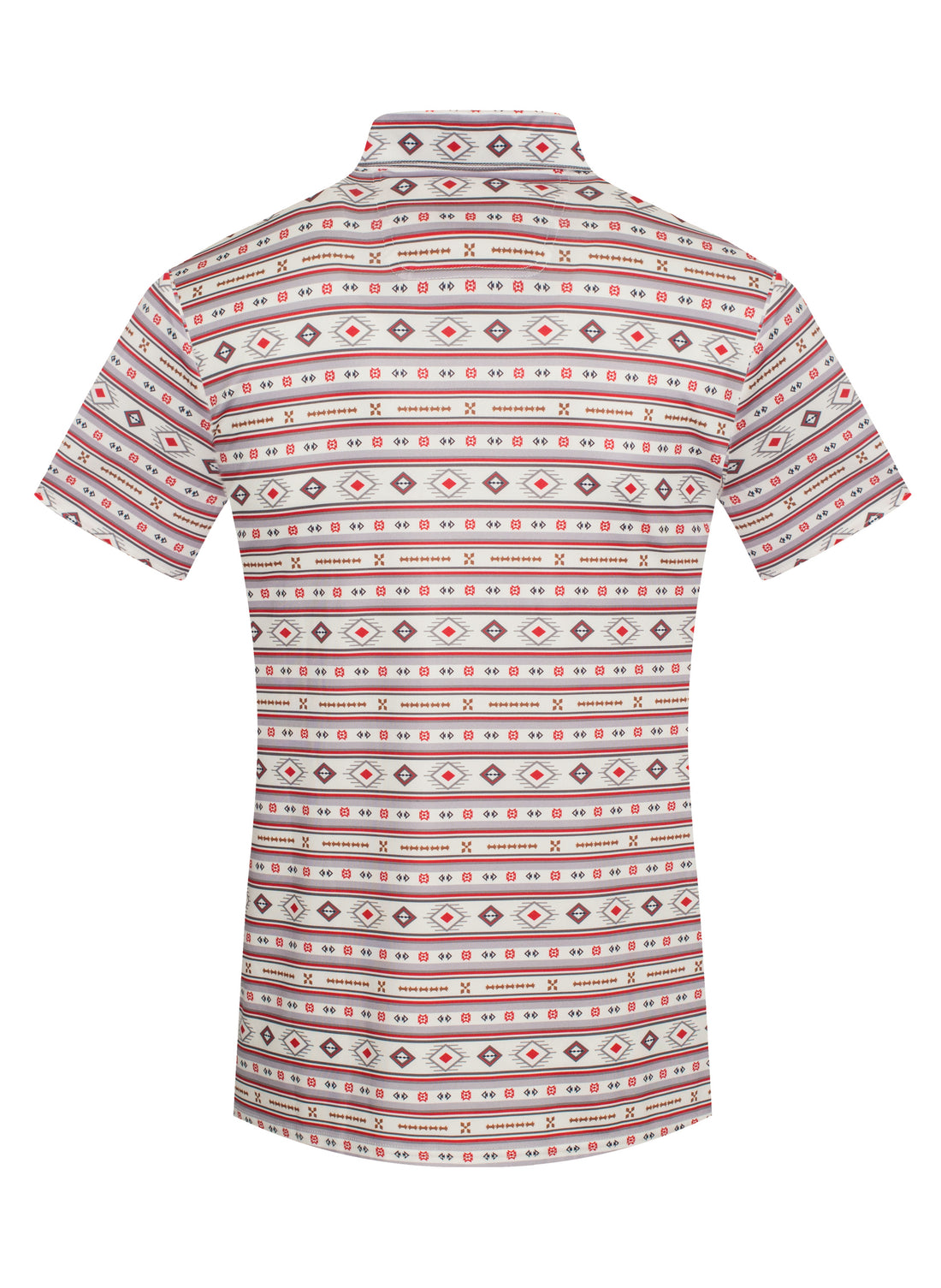 Men's Short Sleeve Modal Printed Polo Shirt – RS200-1072