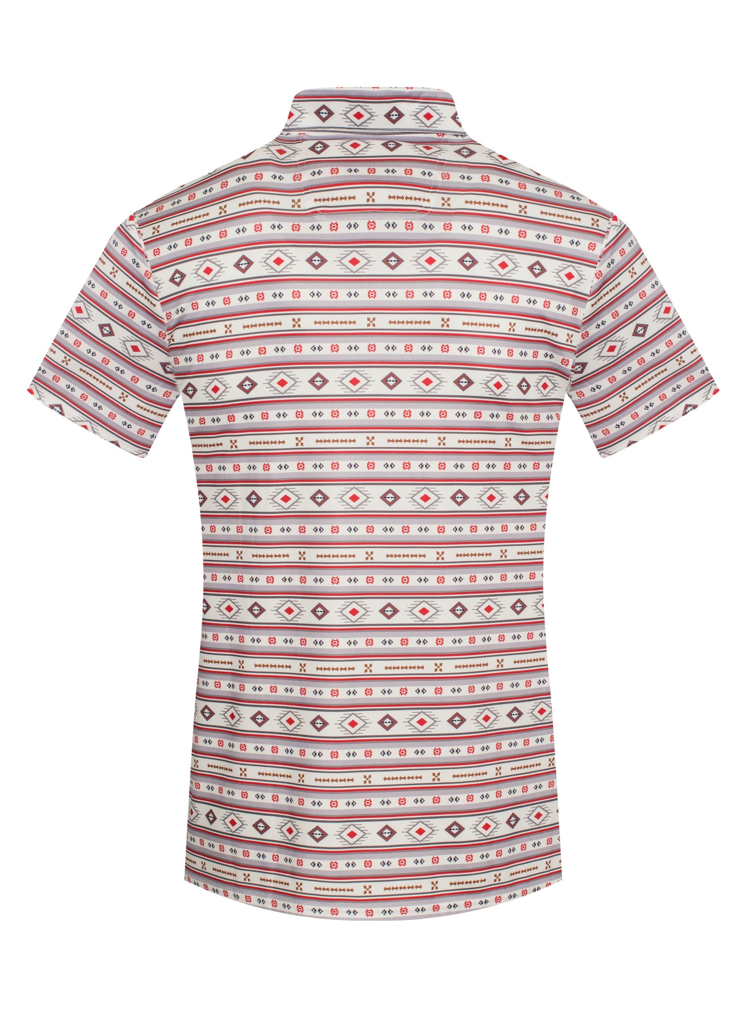 Men's Short Sleeve Modal Printed Polo Shirt – RS200-1072