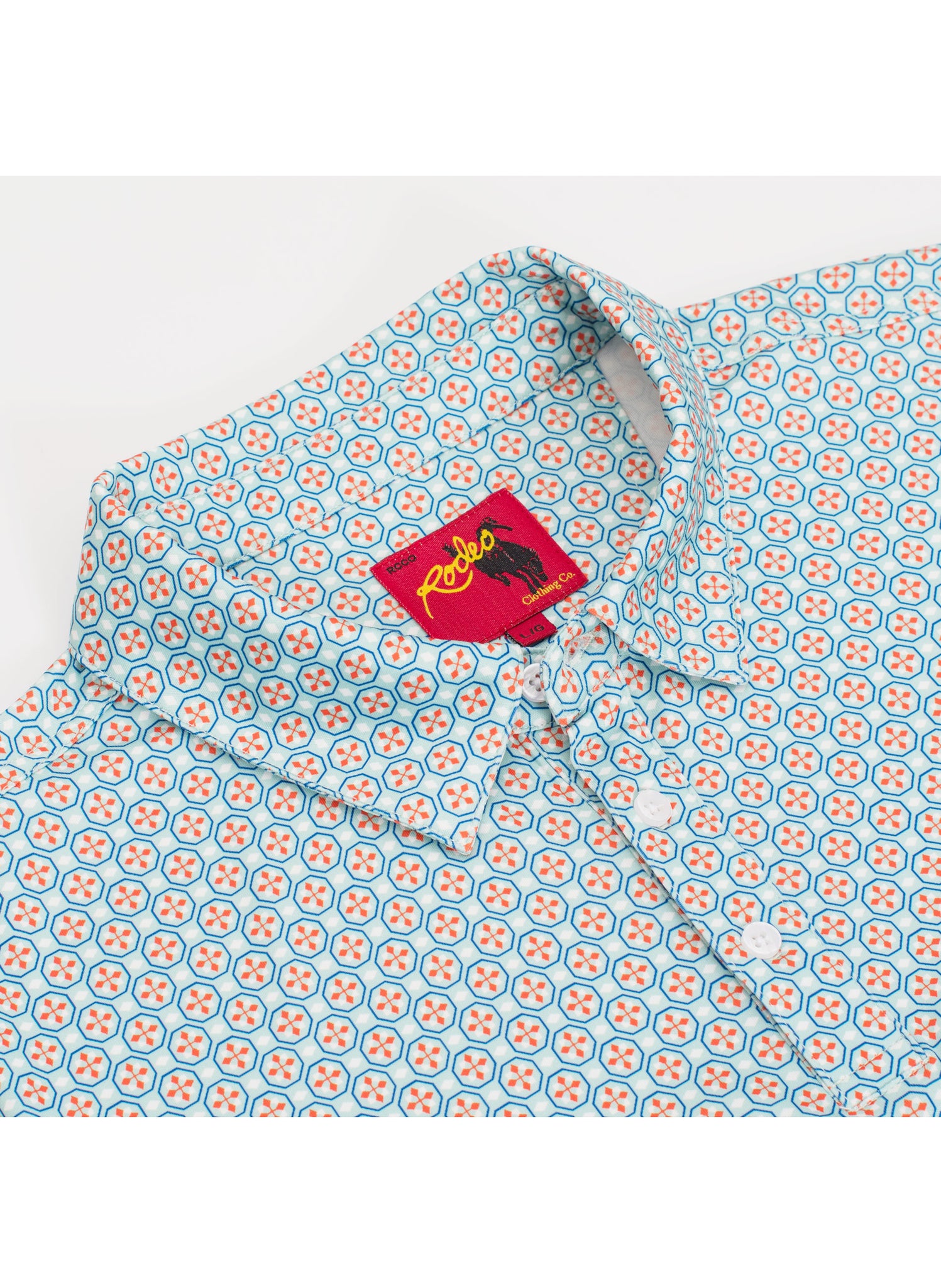 Men's Short Sleeve Modal Printed Polo Shirt – RS200-1074