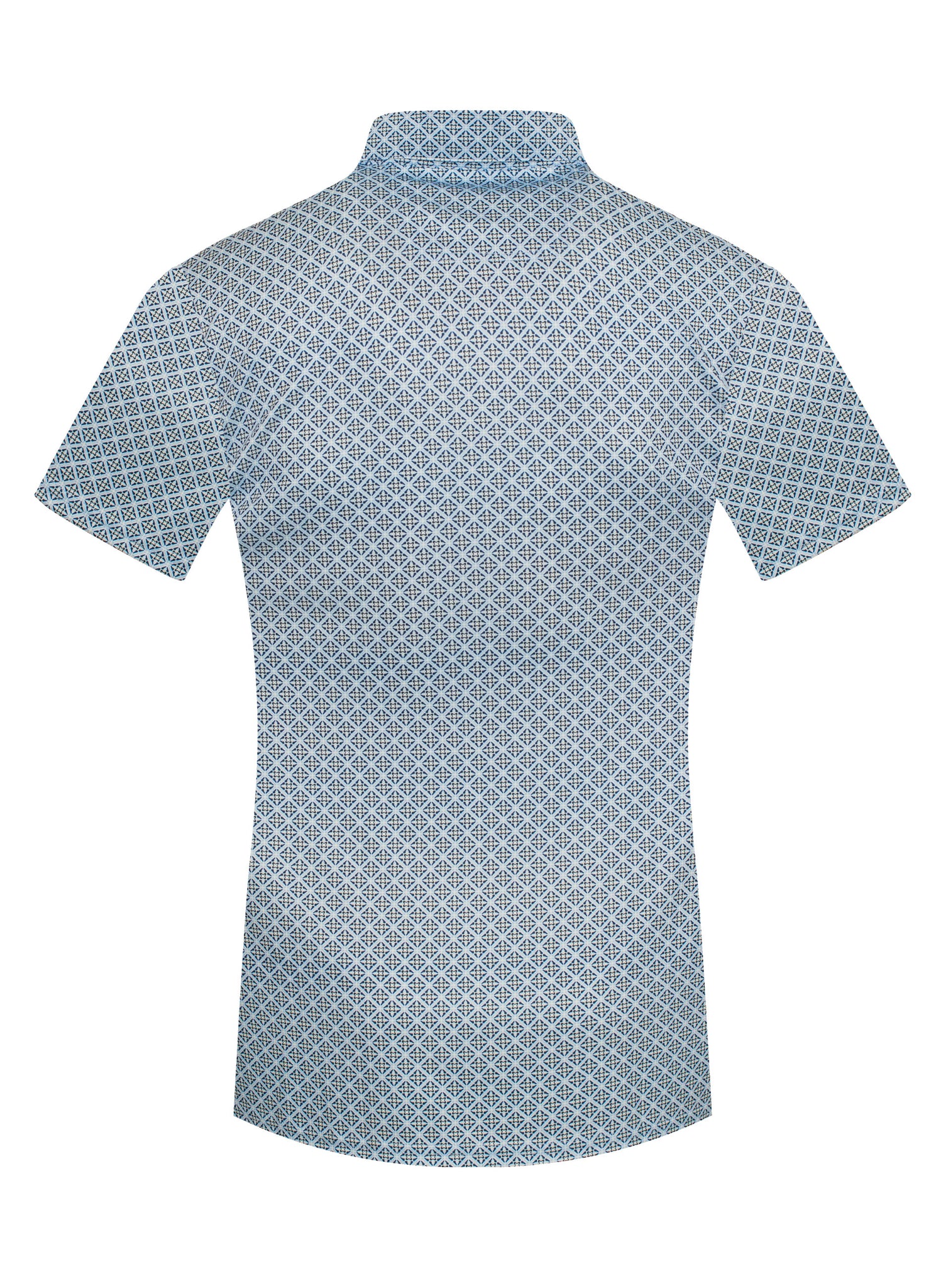 Men's Short Sleeve Modal Printed Polo Shirt – RS200-1105