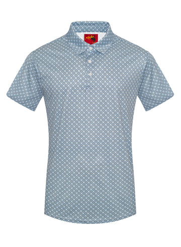 Men's Short Sleeve Modal Printed Polo Shirt – RS200-1105