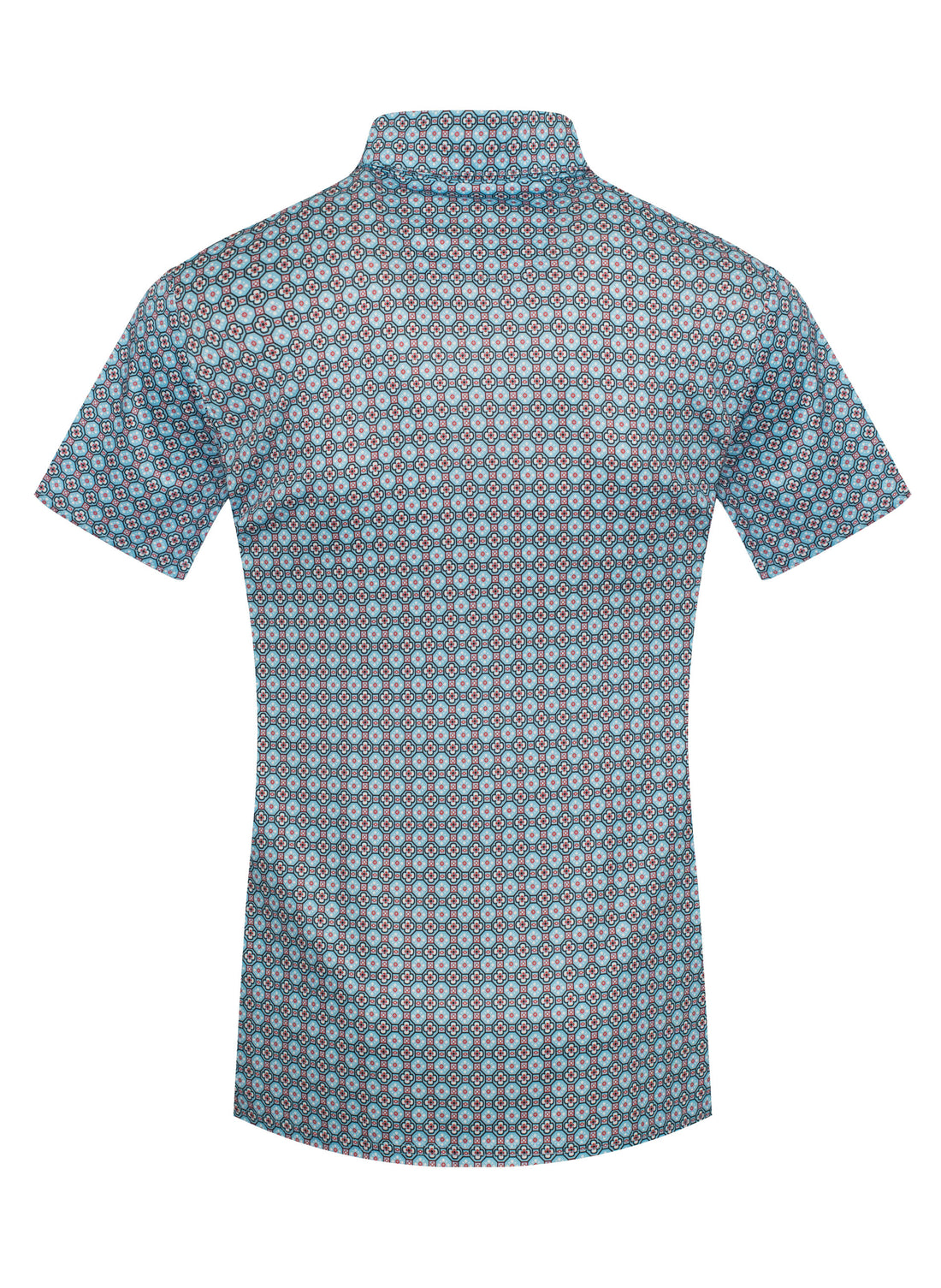 Men's Short Sleeve Modal Printed Polo Shirt – RS200-1106