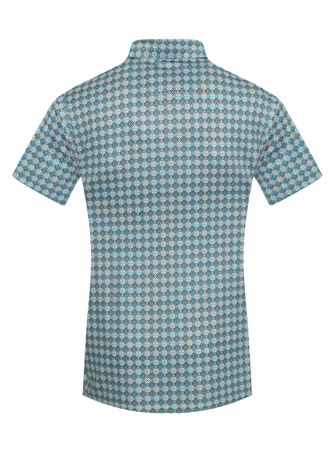 Men's Short Sleeve Modal Printed Polo Shirt – RS200-1107