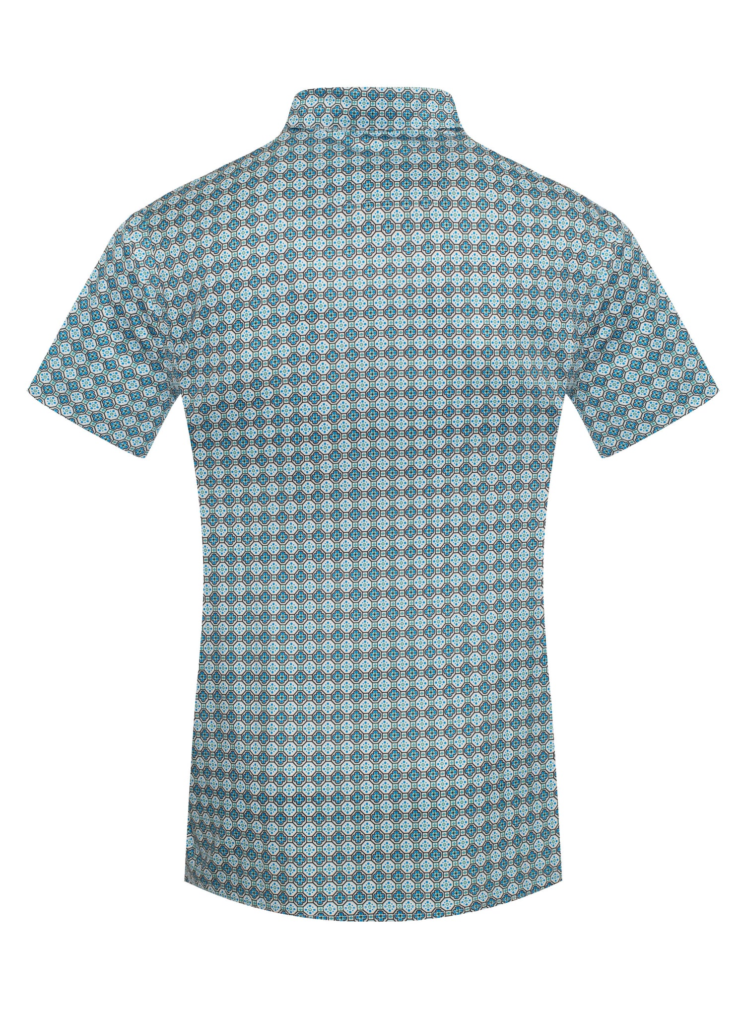 Men's Short Sleeve Modal Printed Polo Shirt – RS200-1107