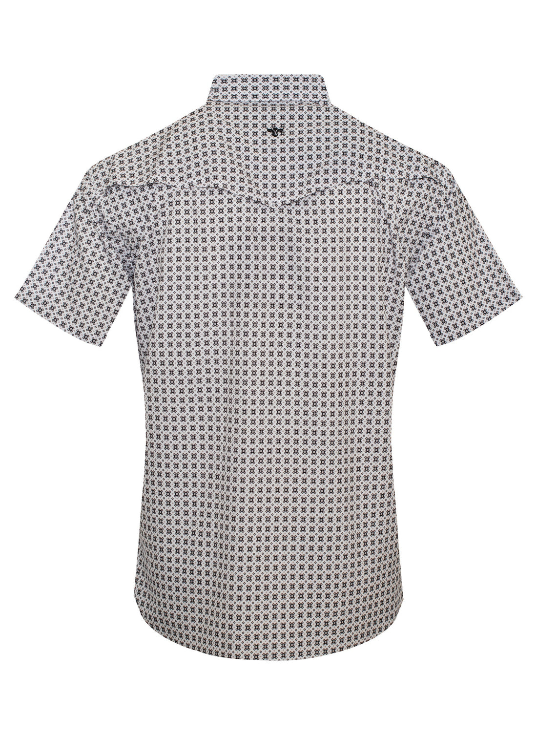Men’s UPF 50+ Sun Protection Short Sleeve Western Shirt-RT101S-1103