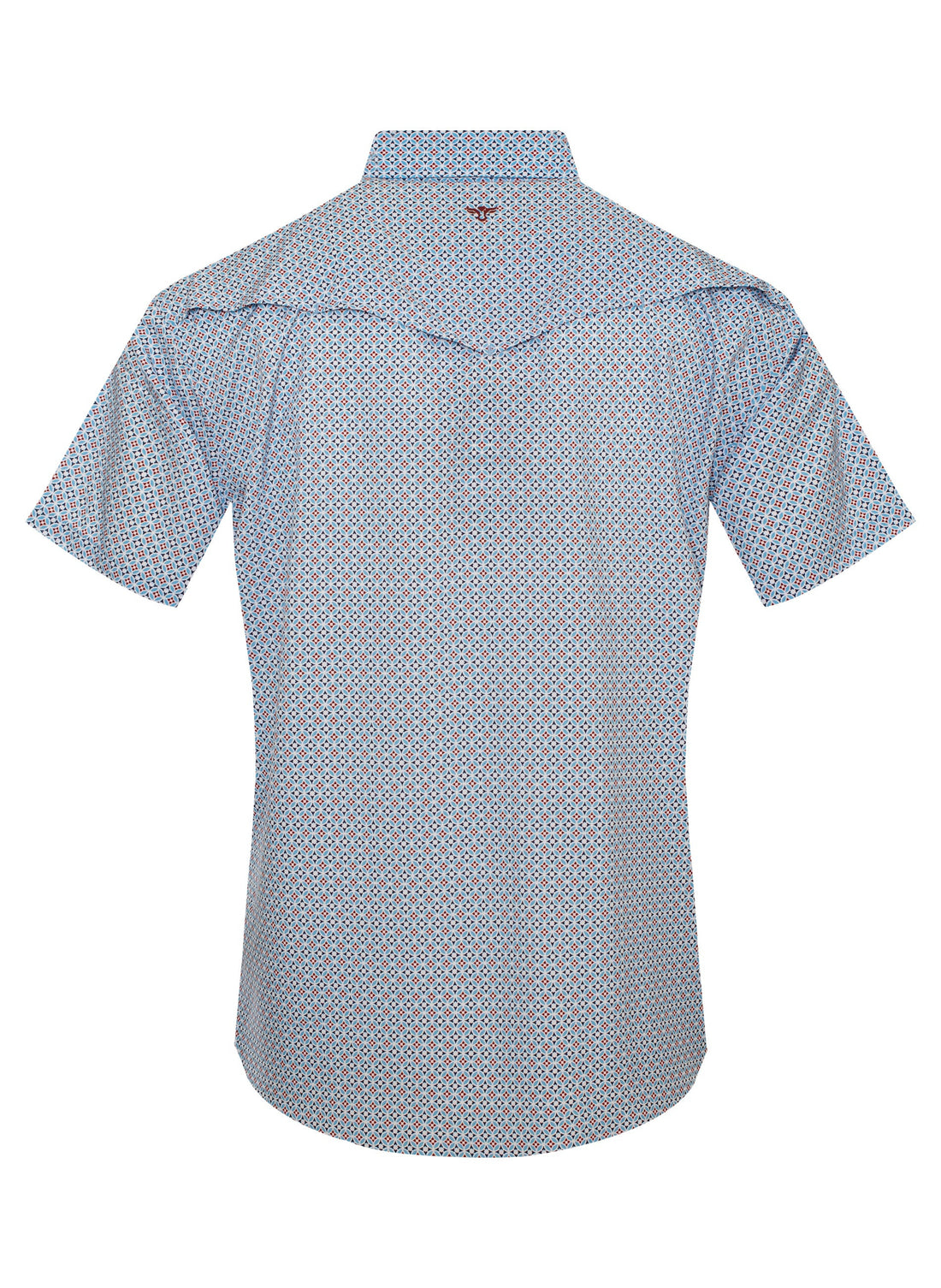 Men’s UPF 50+ Sun Protection Short Sleeve Western Shirt-RT101S-1105