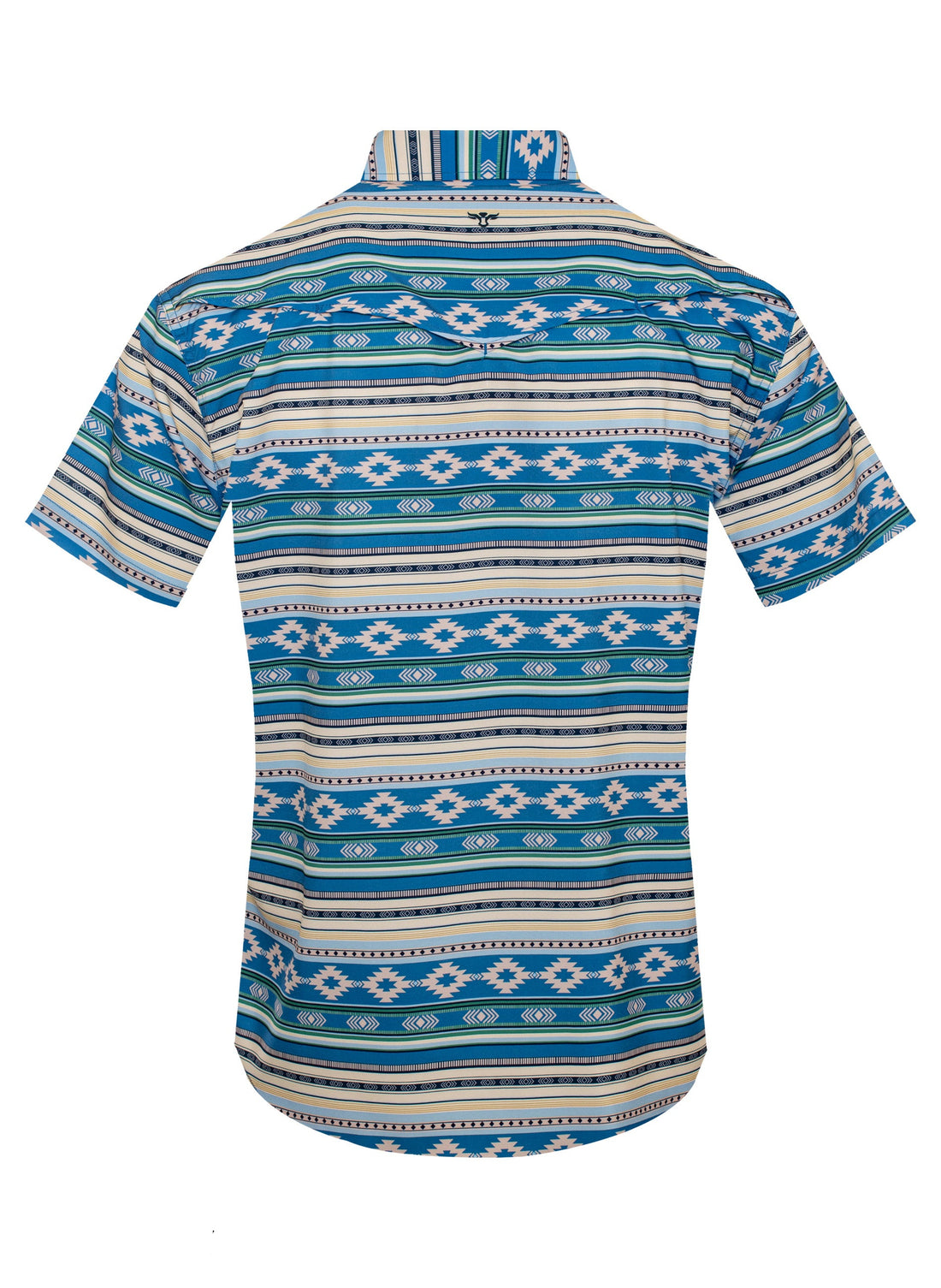 Men’s UPF 50+ Sun Protection Short Sleeve Western Shirt-RT101S-1114