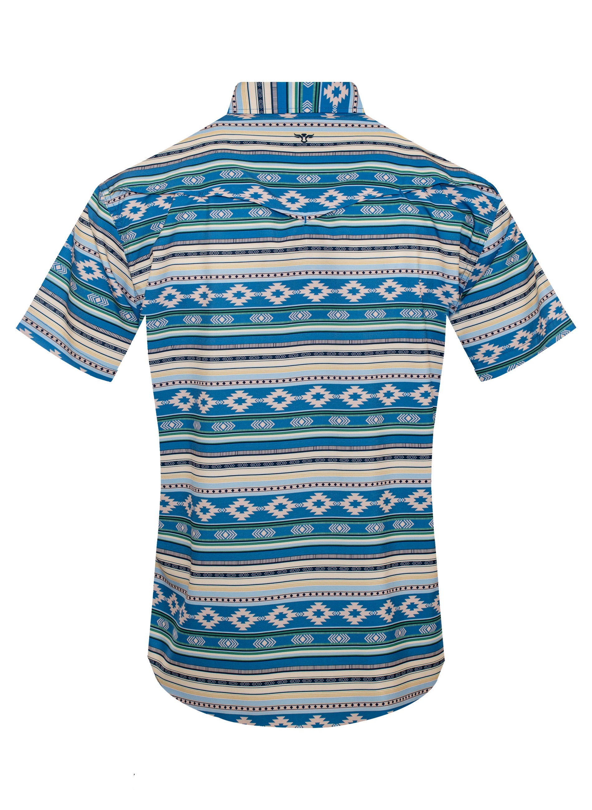 Men’s UPF 50+ Sun Protection Short Sleeve Western Shirt-RT101S-1114