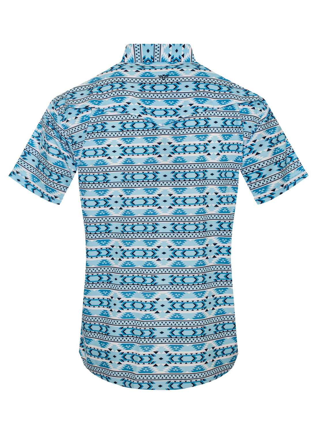 Men’s UPF 50+ Sun Protection Short Sleeve Western Shirt-RT101S-1124
