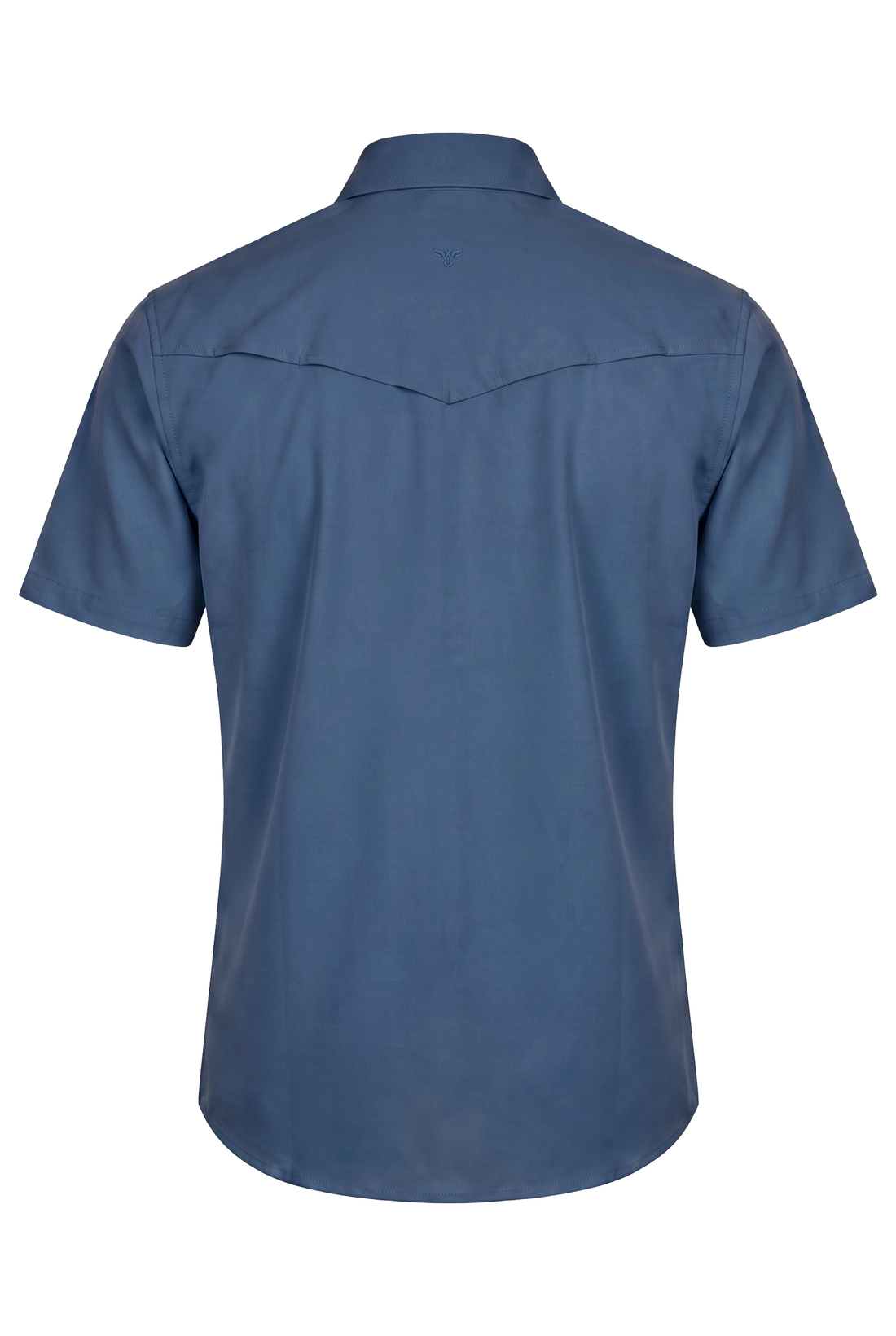Men’s UPF 50+ Sun Protection Short Sleeve Western Shirt-RT102S-NAVY