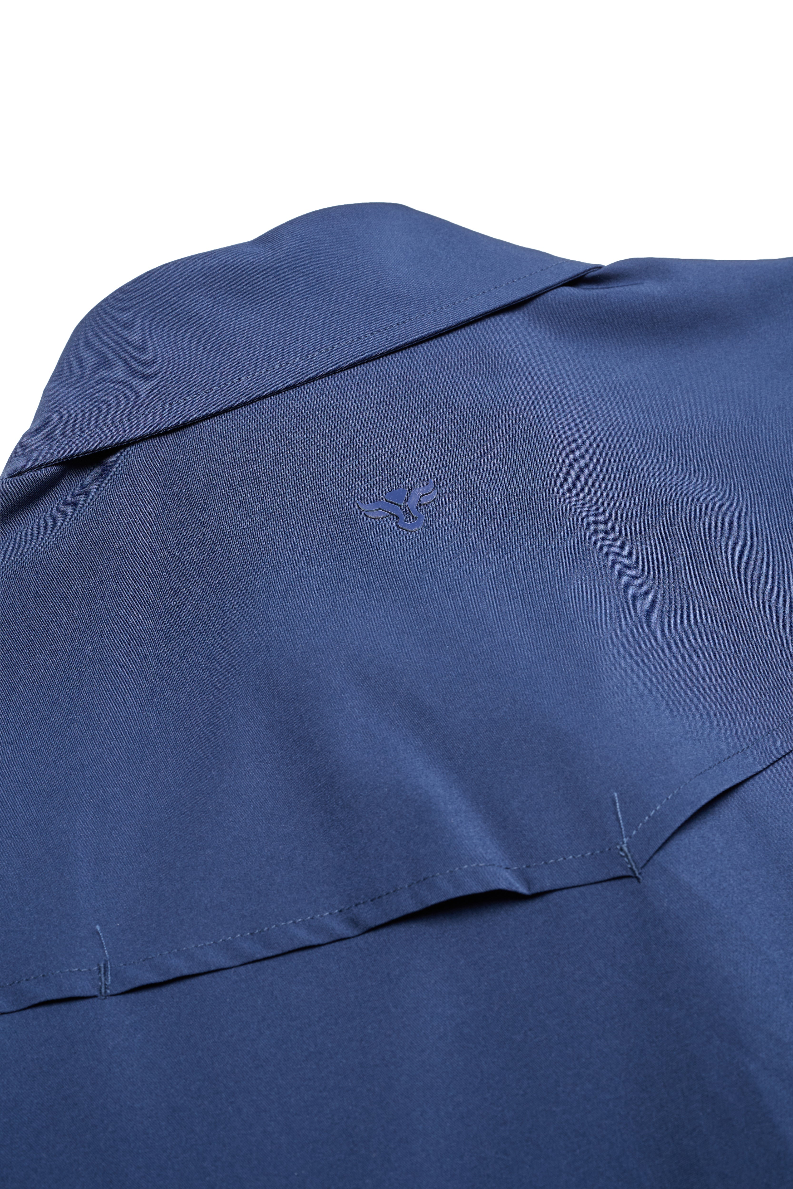 Men’s UPF 50+ Sun Protection Short Sleeve Western Shirt-RT102S-NAVY