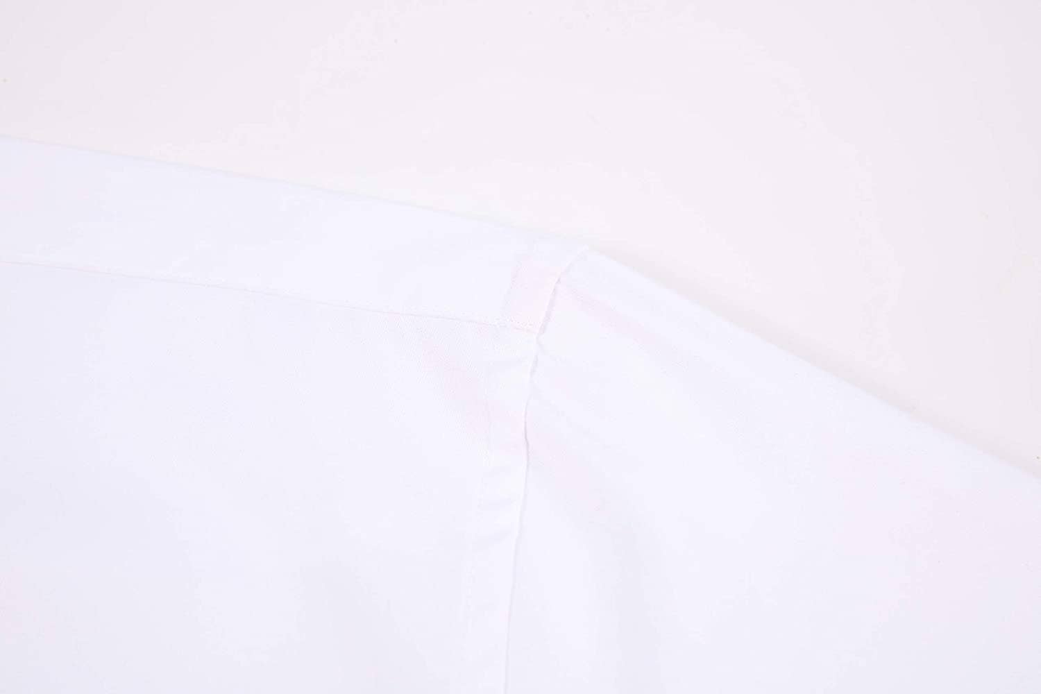 Calvetti Mens Dress Shirts Wrinkle Free Regular Long Sleeve Shirts-WHITE - Rodeo Clothing wholesale 