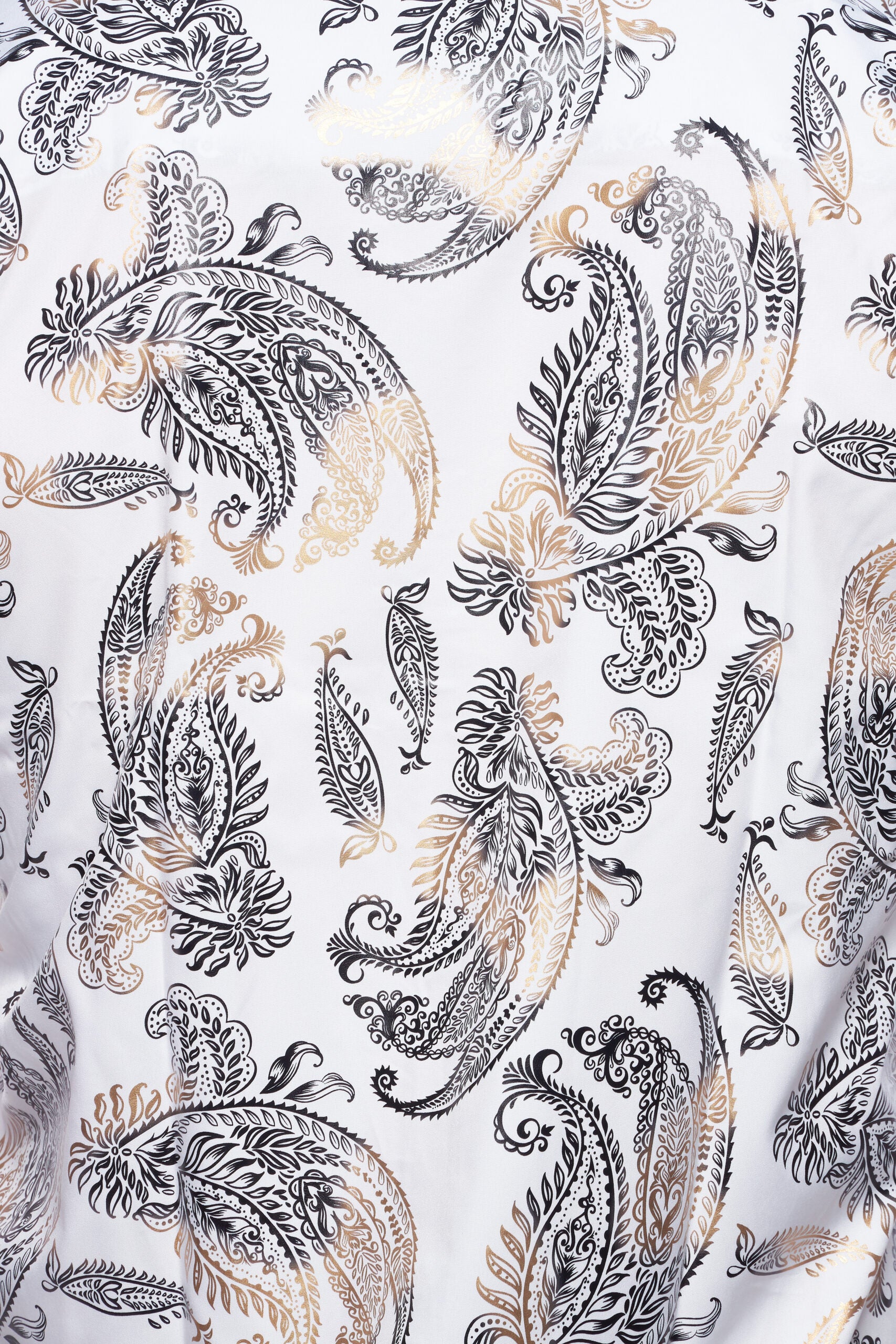 Mens Luxury Brand Printed Silk Like Shirts-HLS2002L-525 - Rodeo Clothing wholesale 
