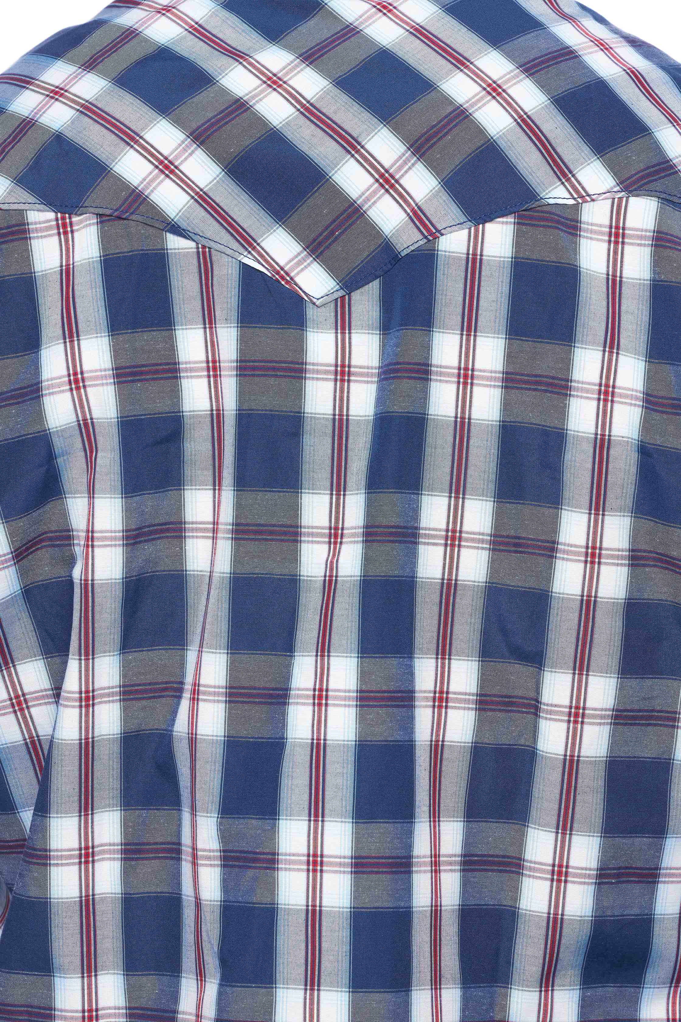 Men's Western Long Sleeve Pearl Snap Plaid Shirt-PS400-403 - Rodeo Clothing wholesale 