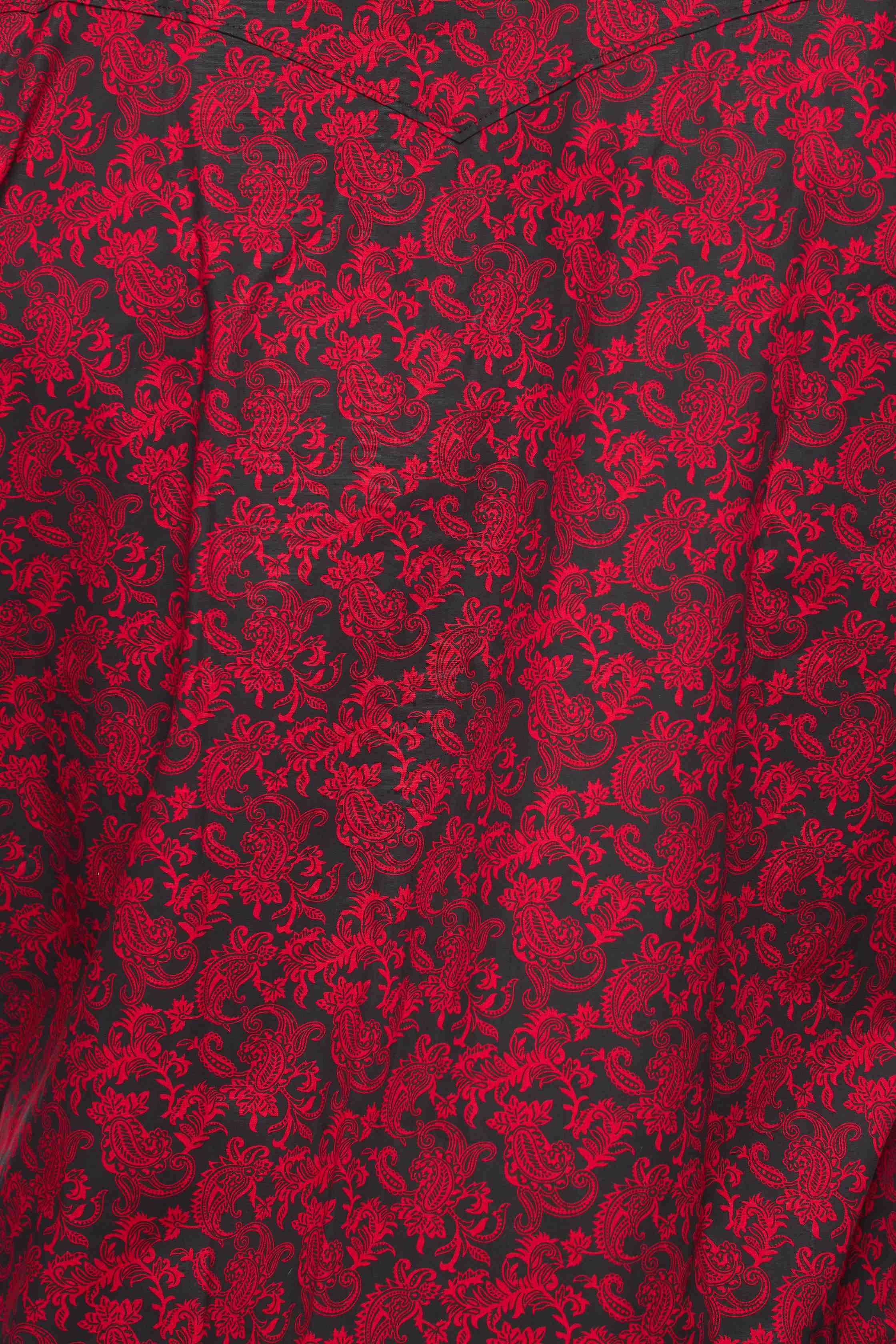 Men's Western Pearl Snap Print Shirt-PS100L-169 - Rodeo Clothing wholesale 