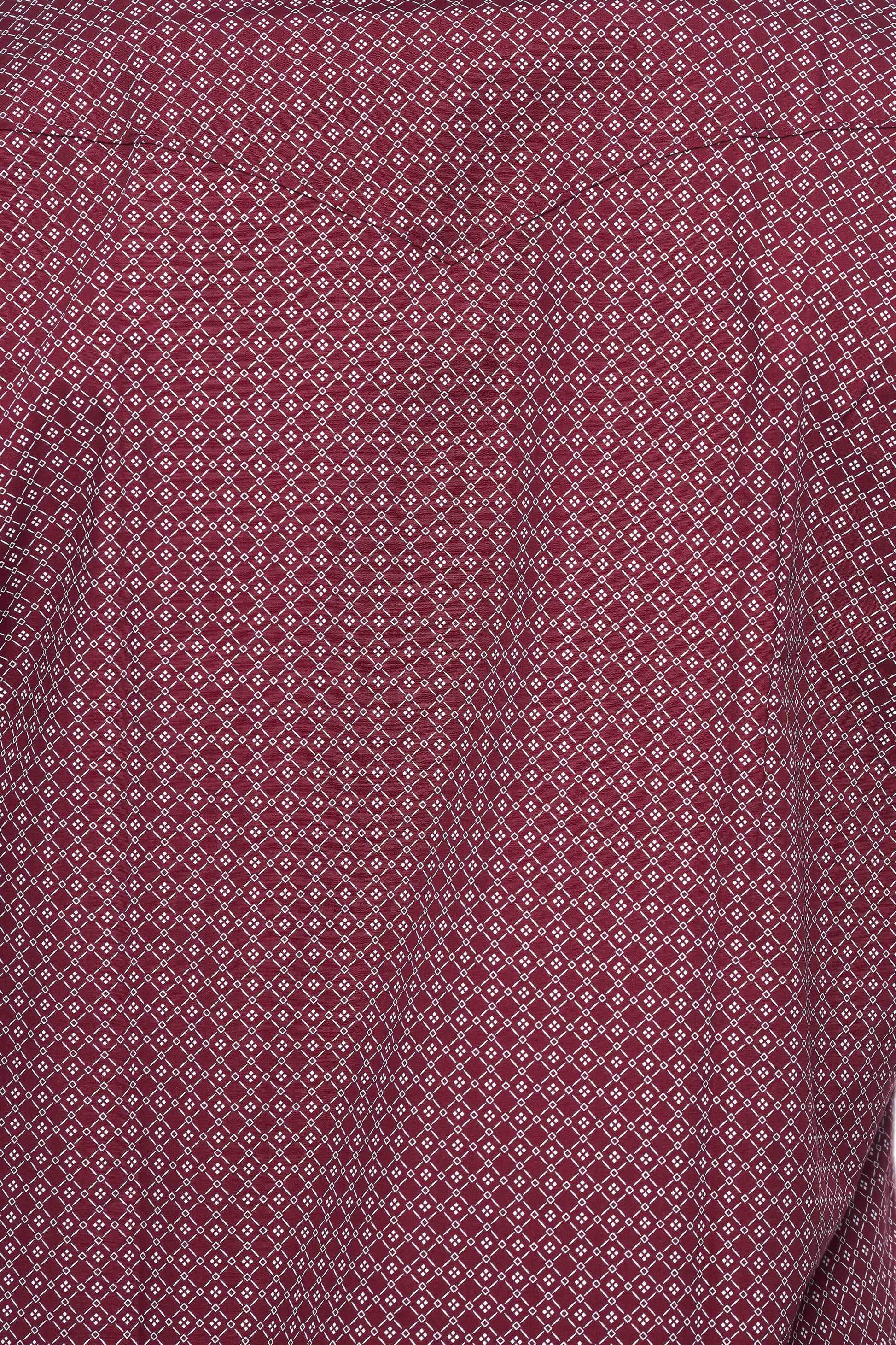 Men's Western Pearl Snap Print Shirt-PS100L-159 - Rodeo Clothing wholesale 