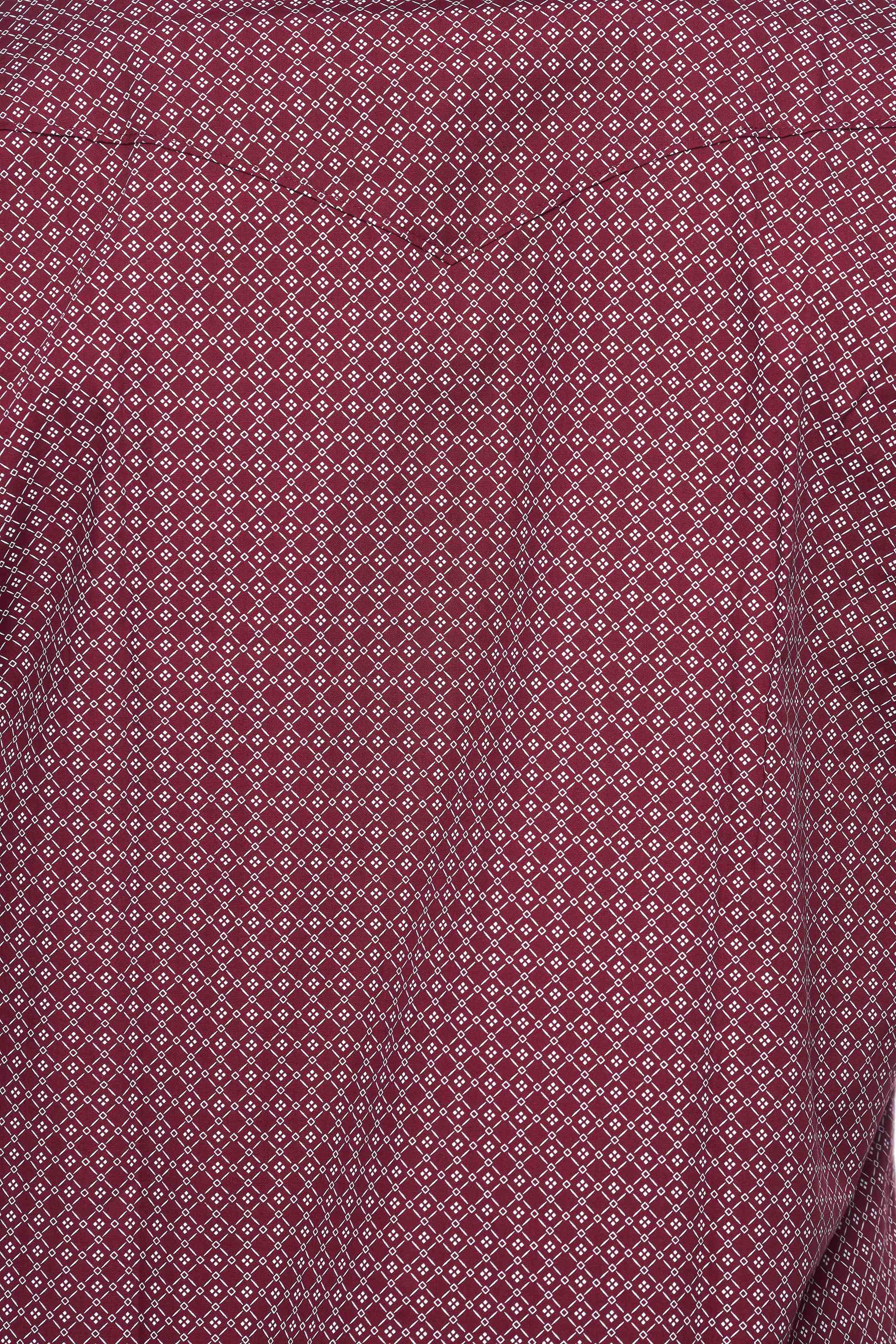 Men's Western Pearl Snap Print Shirt-PS100L-159 - Rodeo Clothing wholesale 