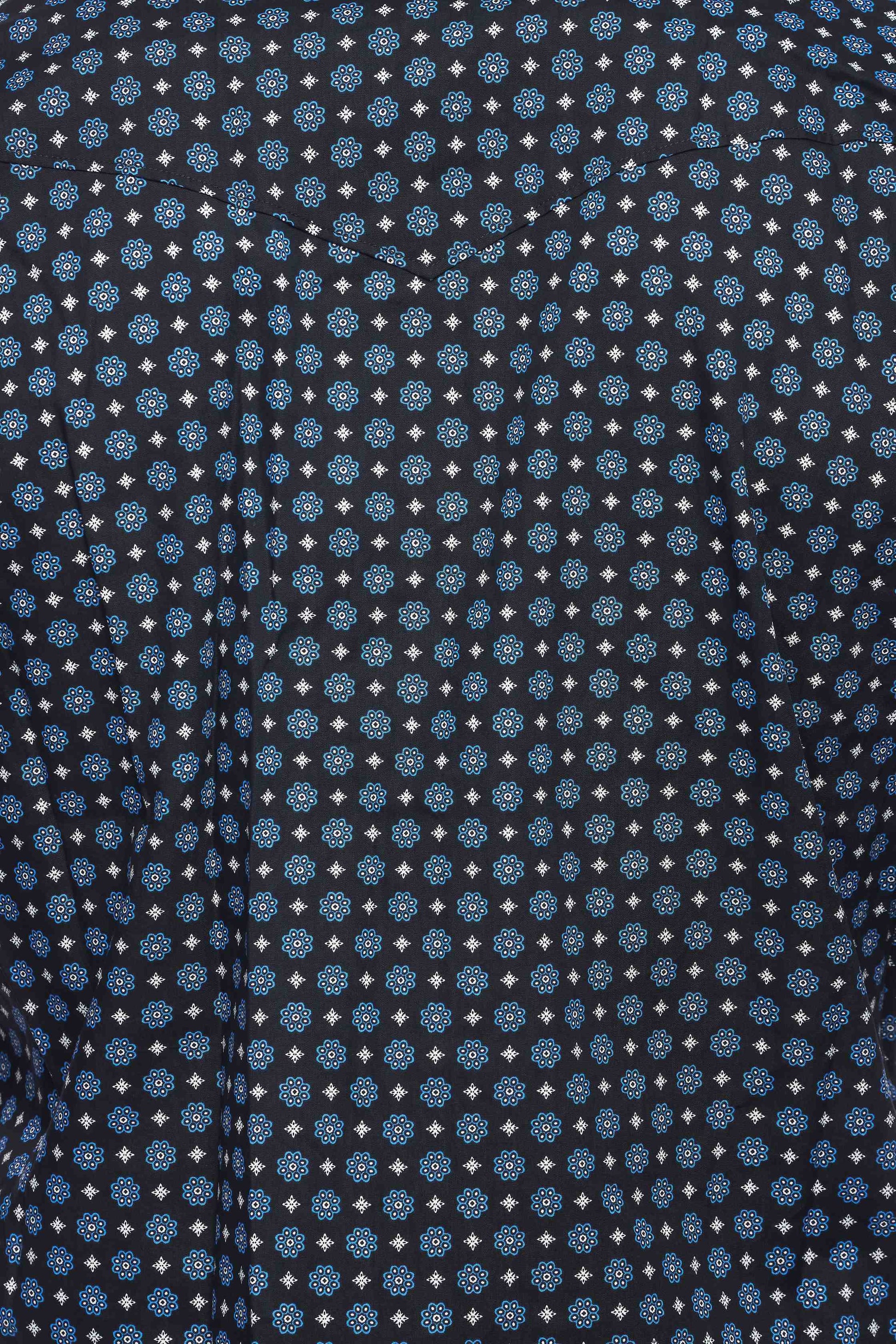 Men's Western Pearl Snap Print Shirt-PS100L-163 - Rodeo Clothing wholesale 