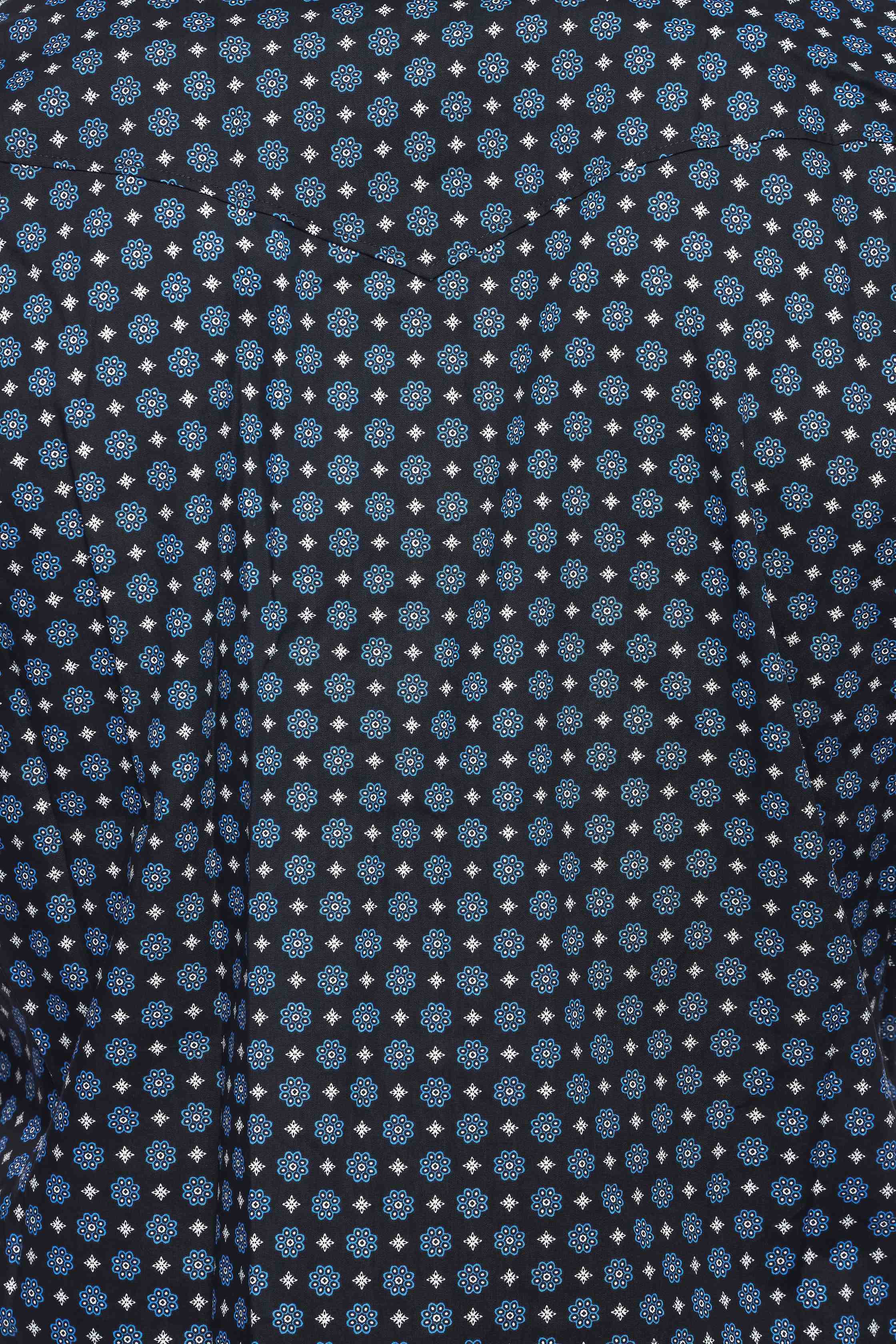 Men's Western Pearl Snap Print Shirt-PS100L-163 - Rodeo Clothing wholesale 