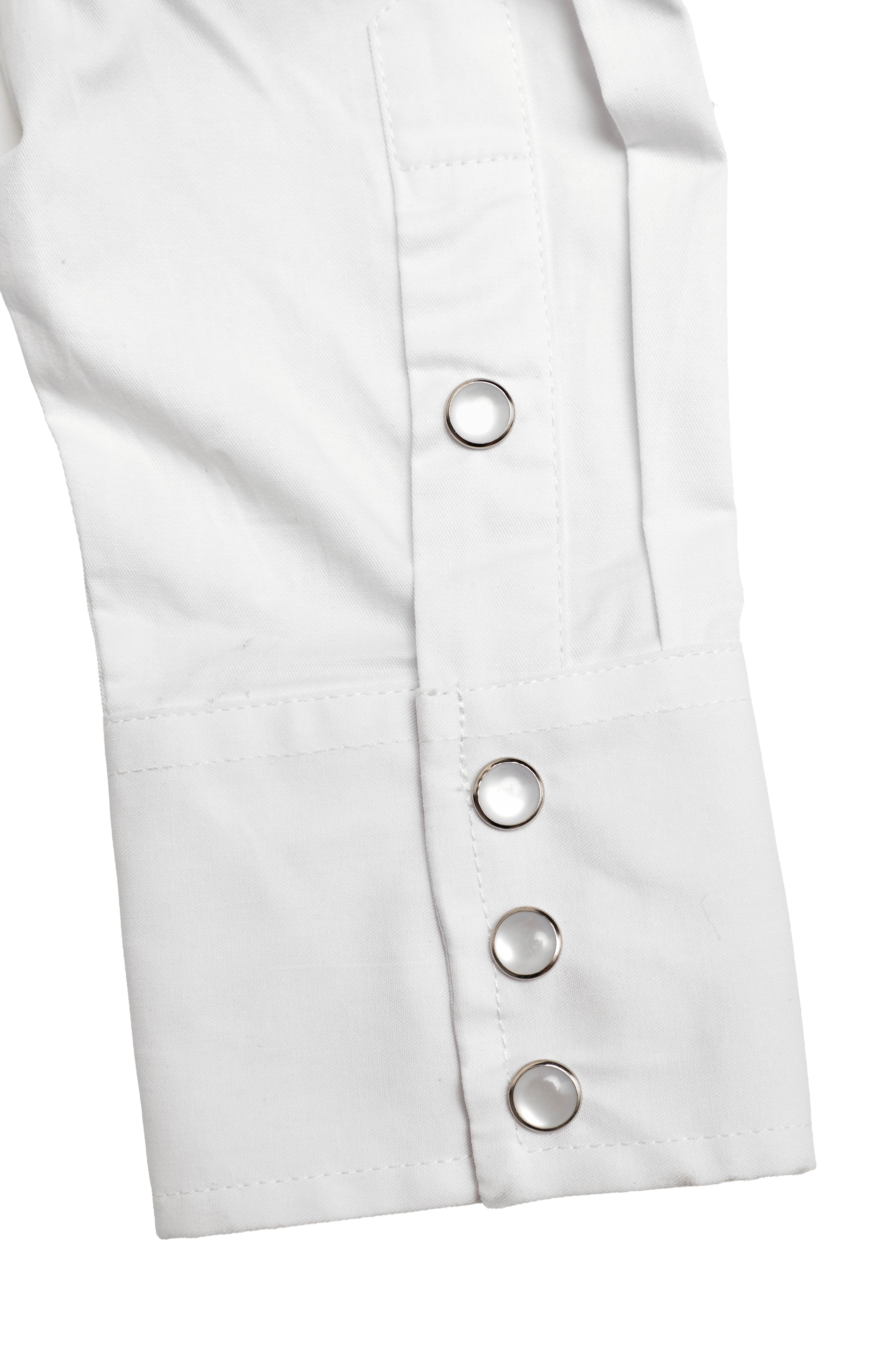 Men's Western Cowboy diamond studded Embroidery Shirt-PS500D-1002