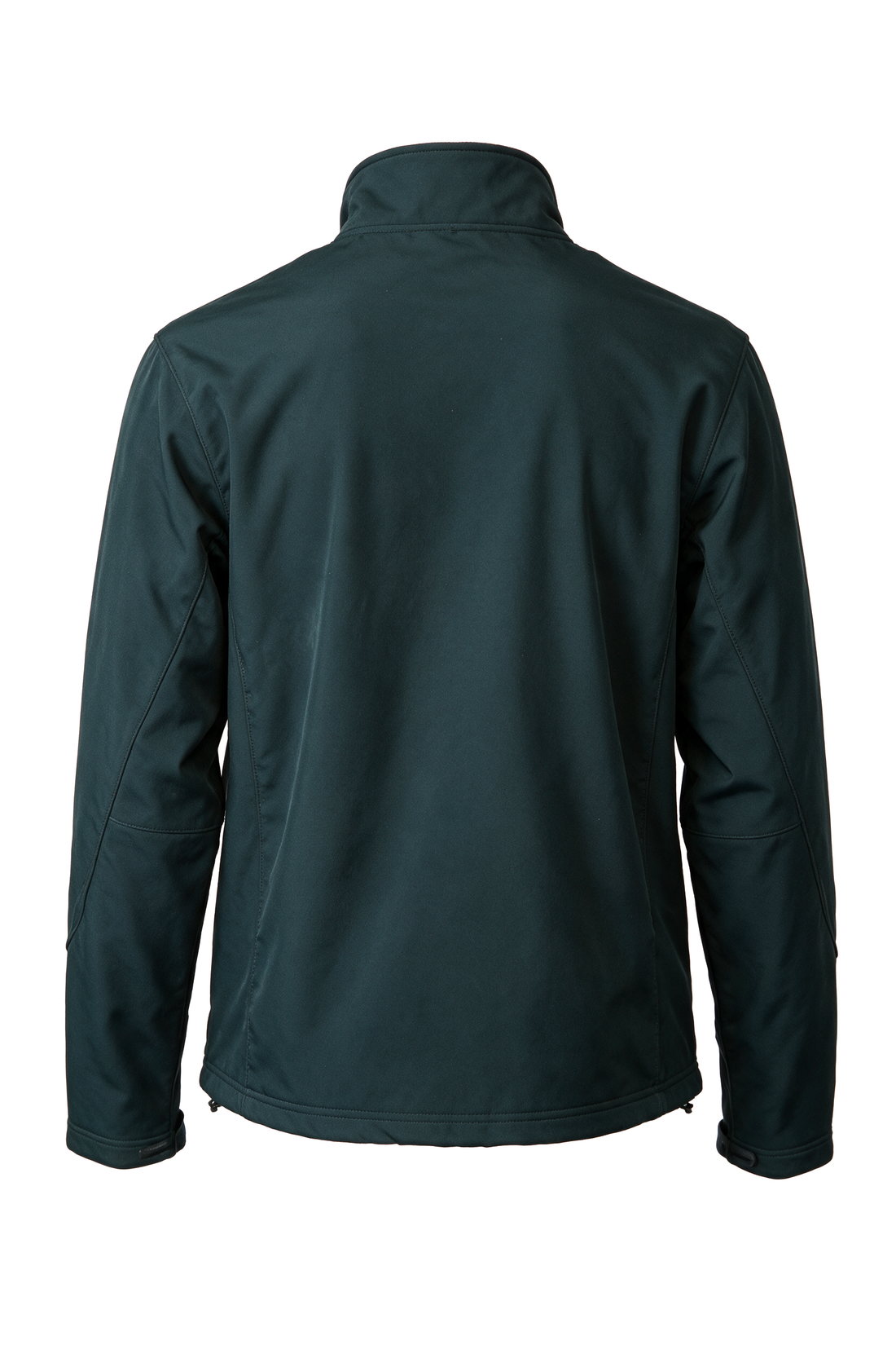 Men's Soft Shell Bonded Jacket-NJ650-Black-Grey