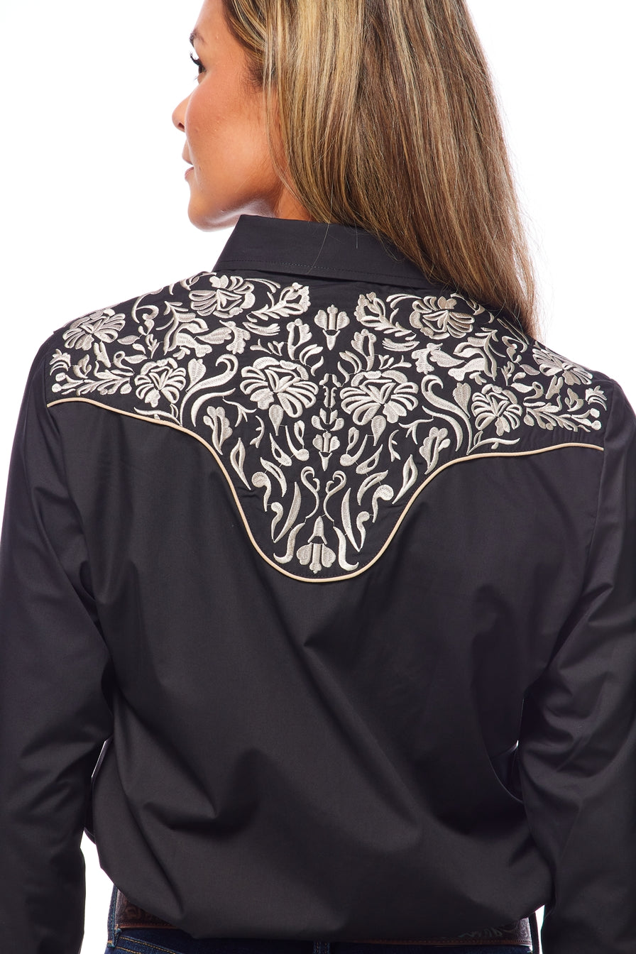Women’s Western Embroidered Shirts-LS500-511 - Rodeo Clothing wholesale 