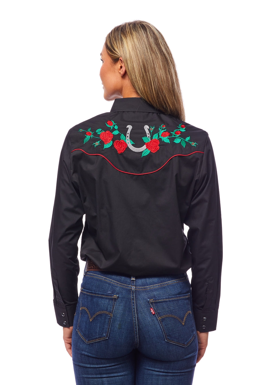 Women’s Western Embroidered Shirts-LS500-510 - Rodeo Clothing wholesale 
