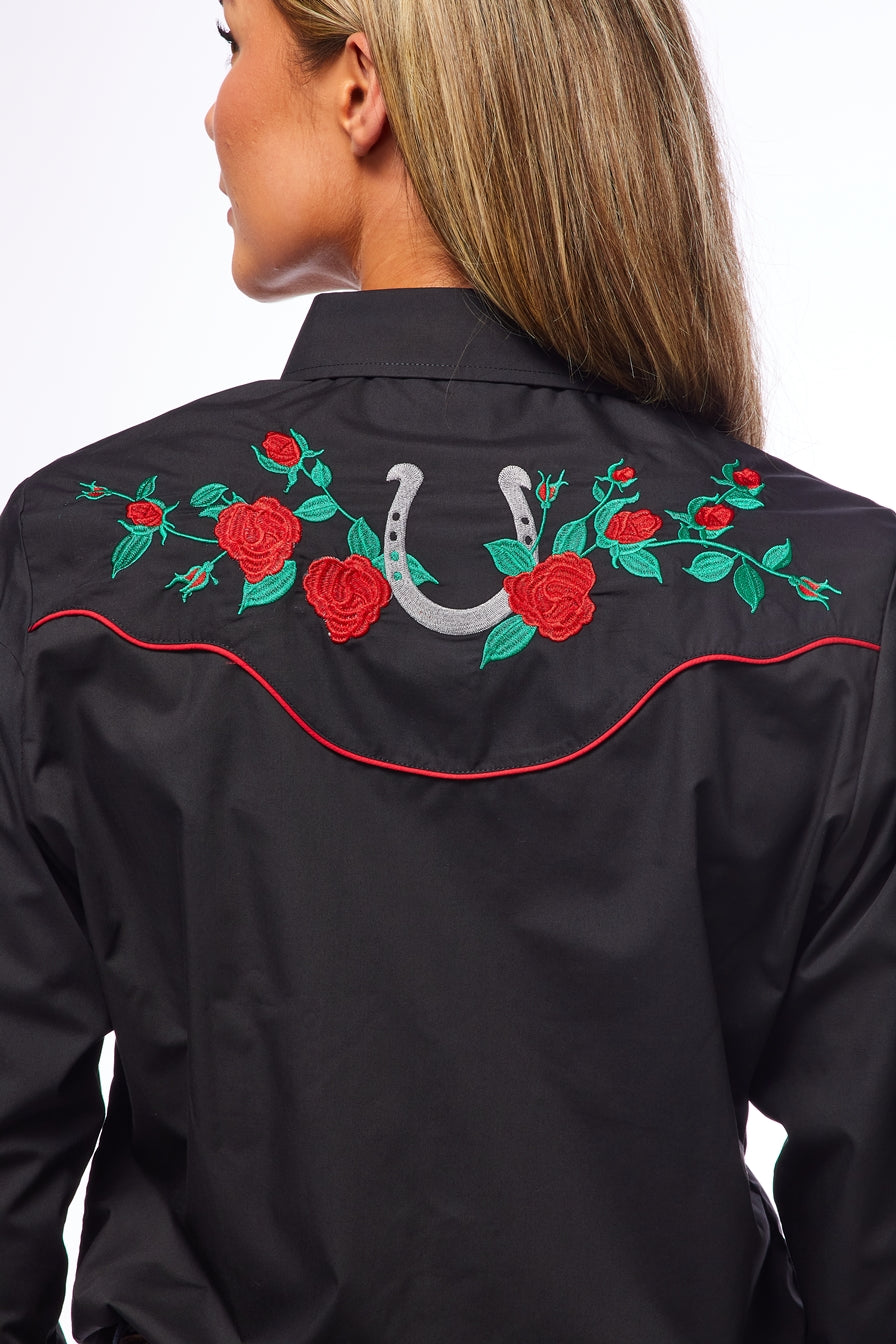 Women’s Western Embroidered Shirts-LS500-510 - Rodeo Clothing wholesale 