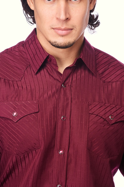 PS504-BURGUNDY - Rodeo Clothing wholesale 