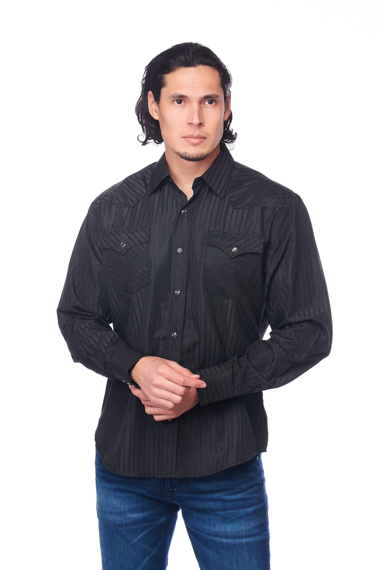 PS504-BLACK - Rodeo Clothing wholesale 