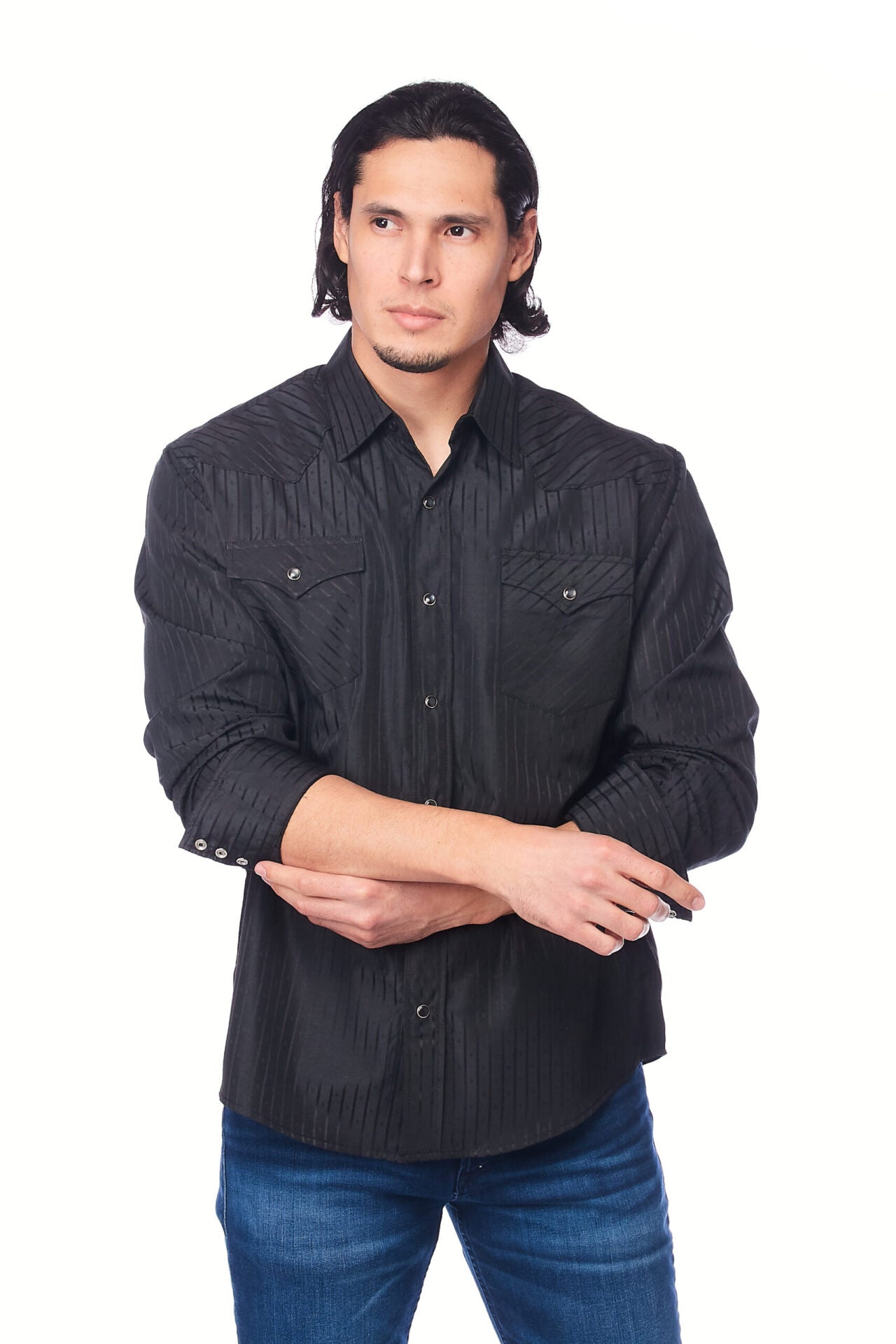 PS504-BLACK - Rodeo Clothing wholesale 