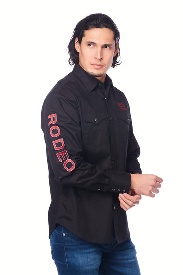PS550-EMB-BLACK - Rodeo Clothing wholesale 