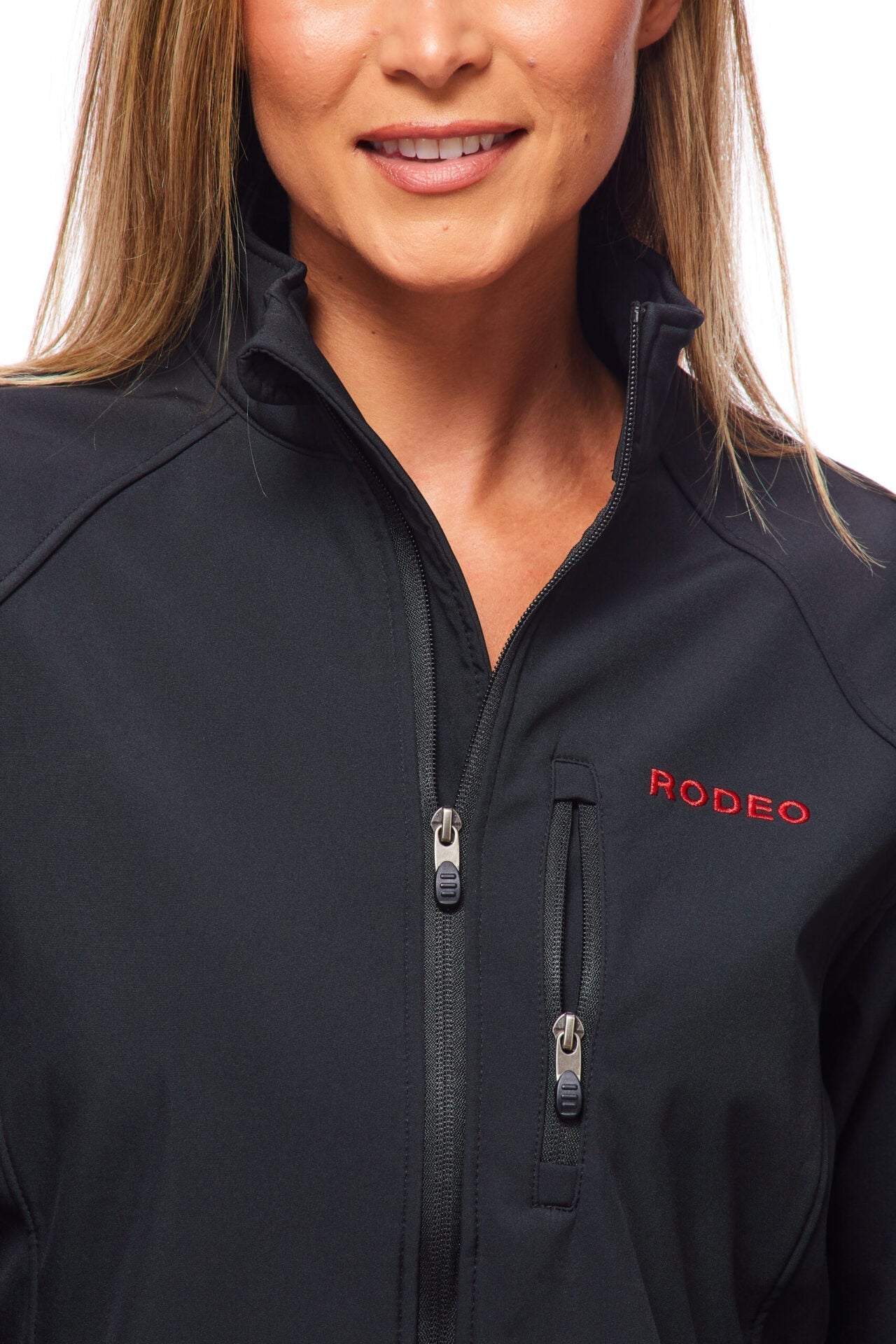 Women's Rodeo Embroidery Sports Jackets -LJ650-EMB-BLKMEX - Rodeo Clothing wholesale 